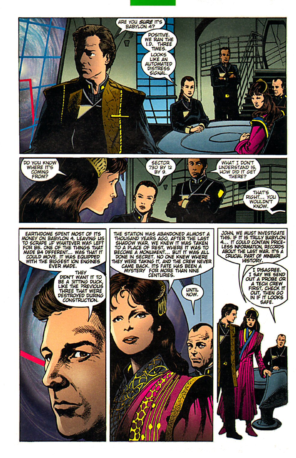 Read online Babylon 5: In Valen's Name comic -  Issue #1 - 6