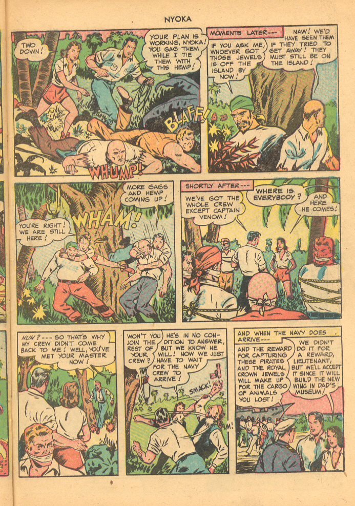 Read online Nyoka the Jungle Girl (1945) comic -  Issue #31 - 31