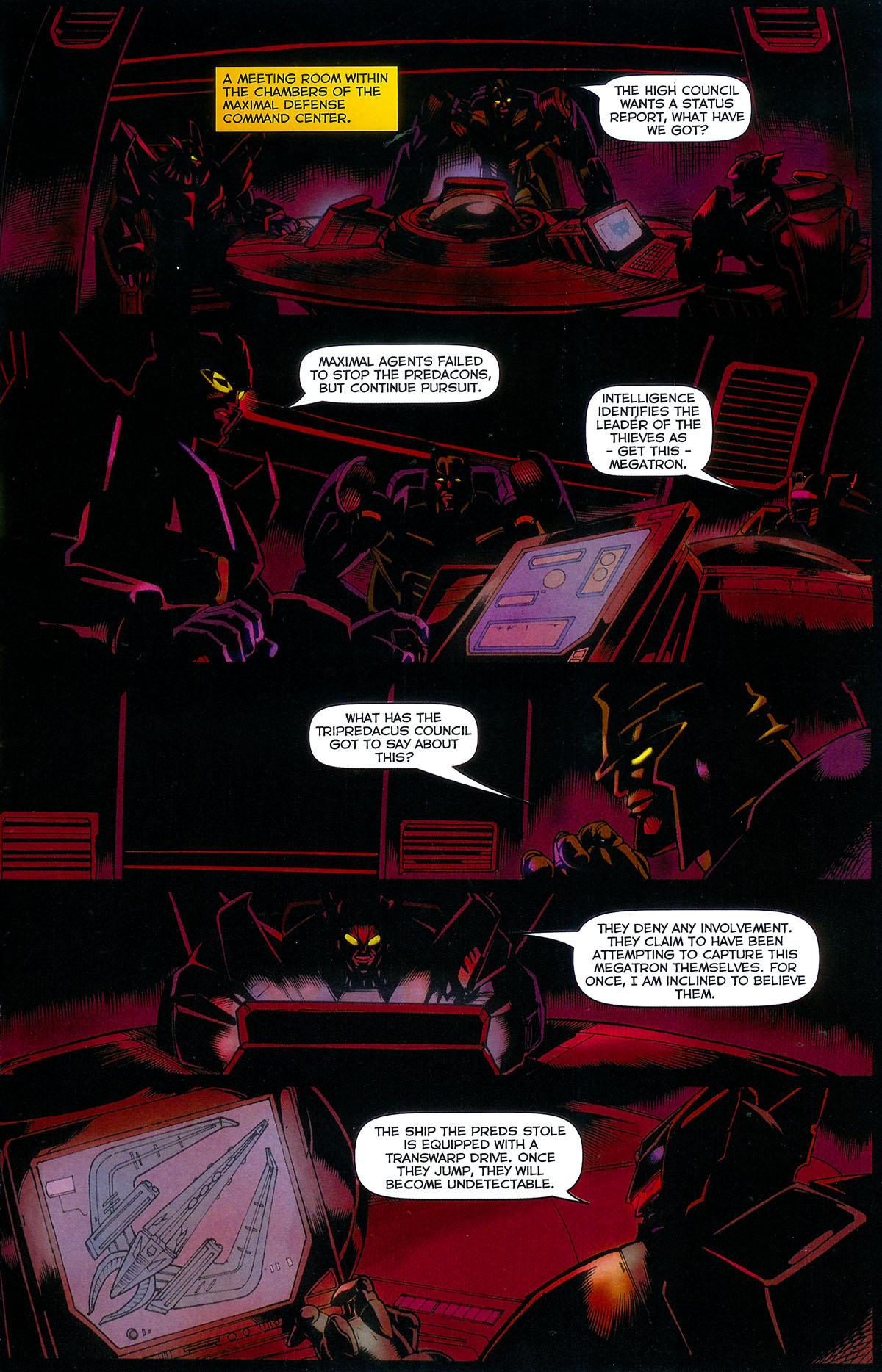 Read online Transformers: Timelines comic -  Issue #1 - 11