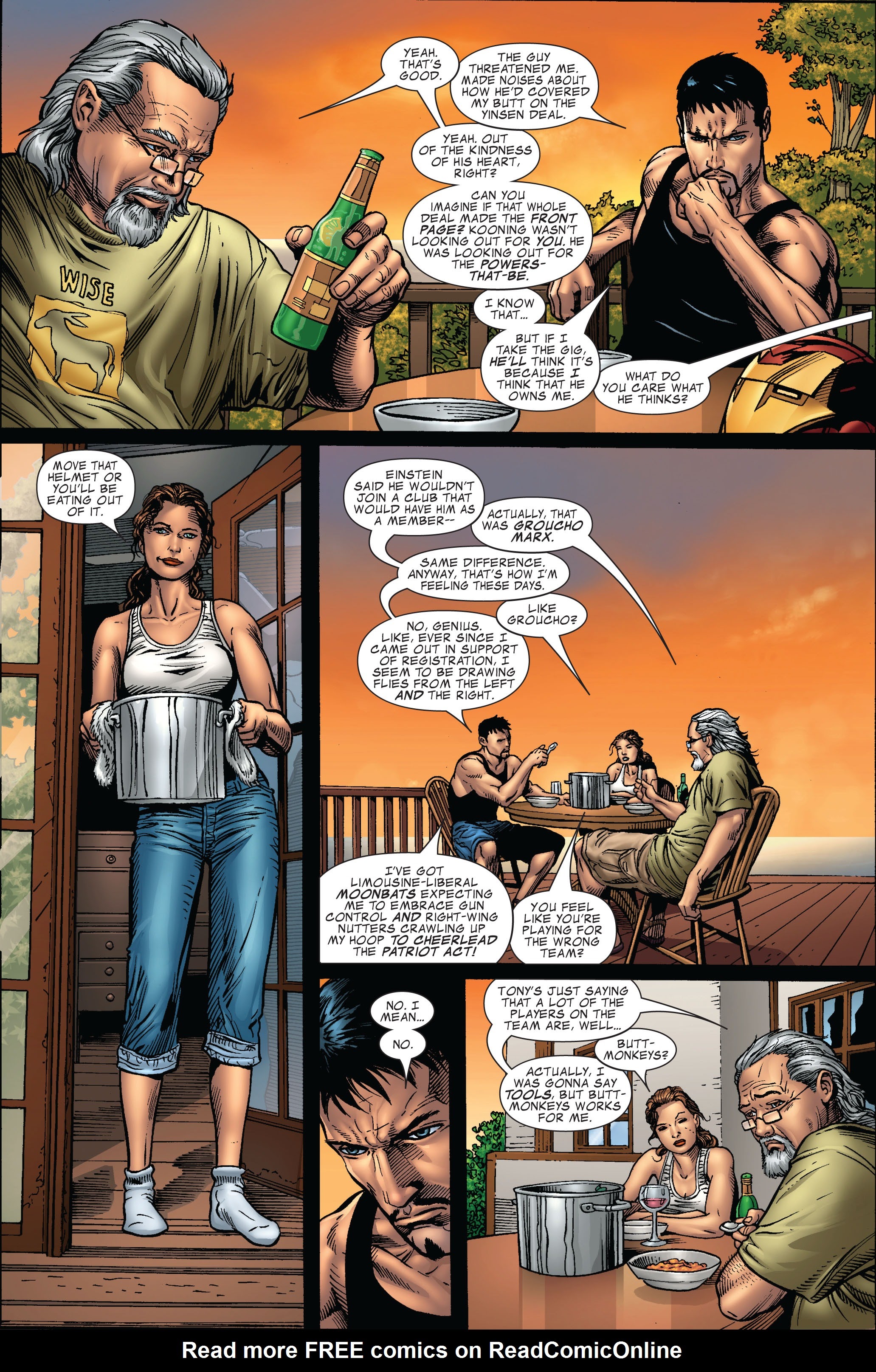 Read online Civil War: Iron Man comic -  Issue # TPB - 57
