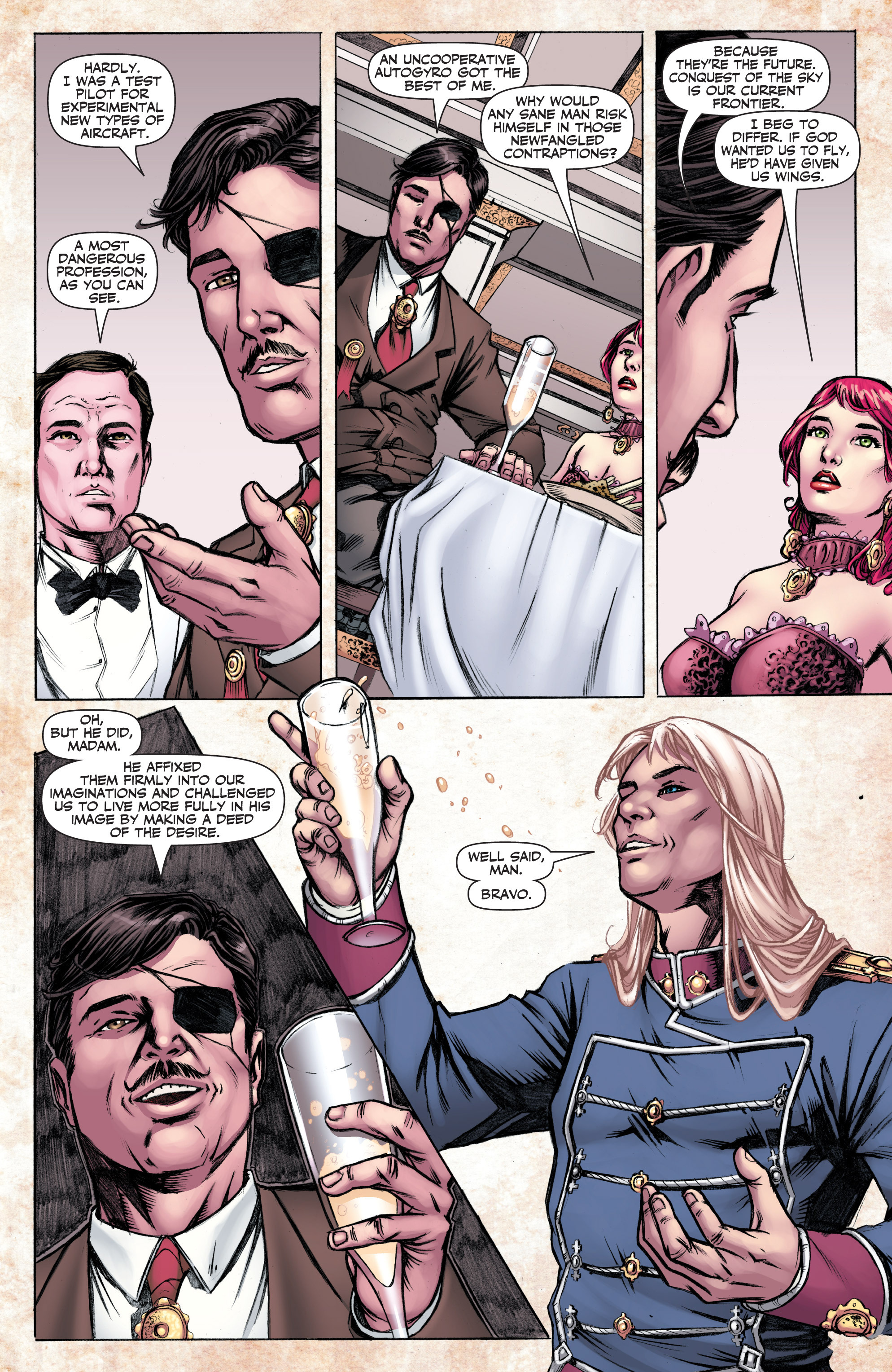 Read online Legenderry: A Steampunk Adventure comic -  Issue #3 - 8