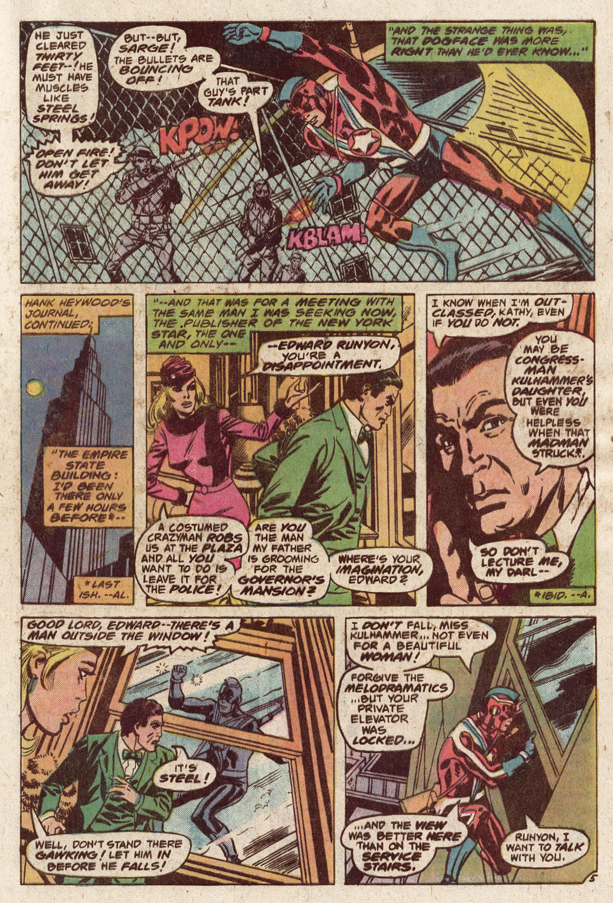 Read online Steel, The Indestructible Man comic -  Issue #4 - 9