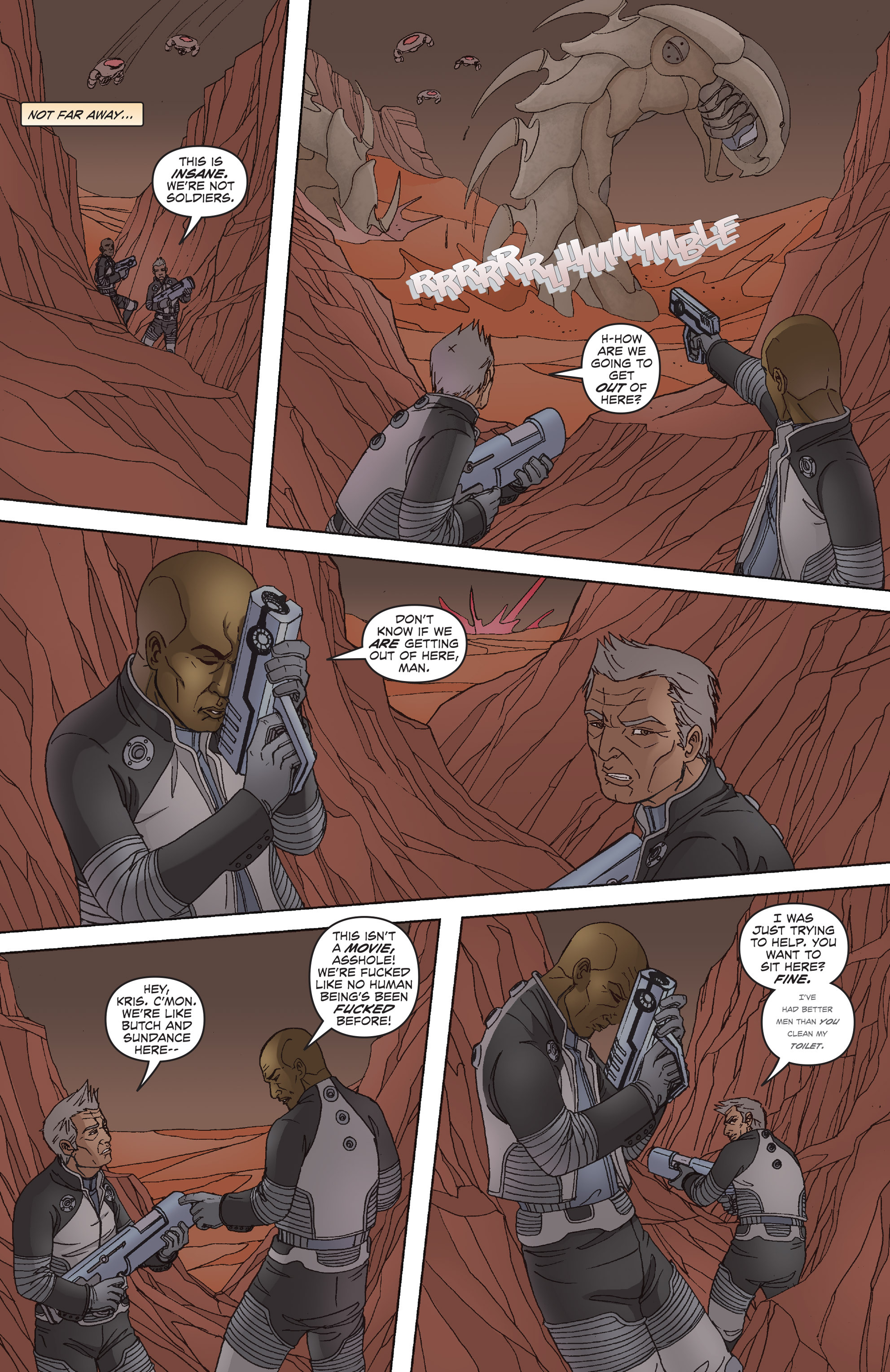 Read online Drafted comic -  Issue #4 - 14