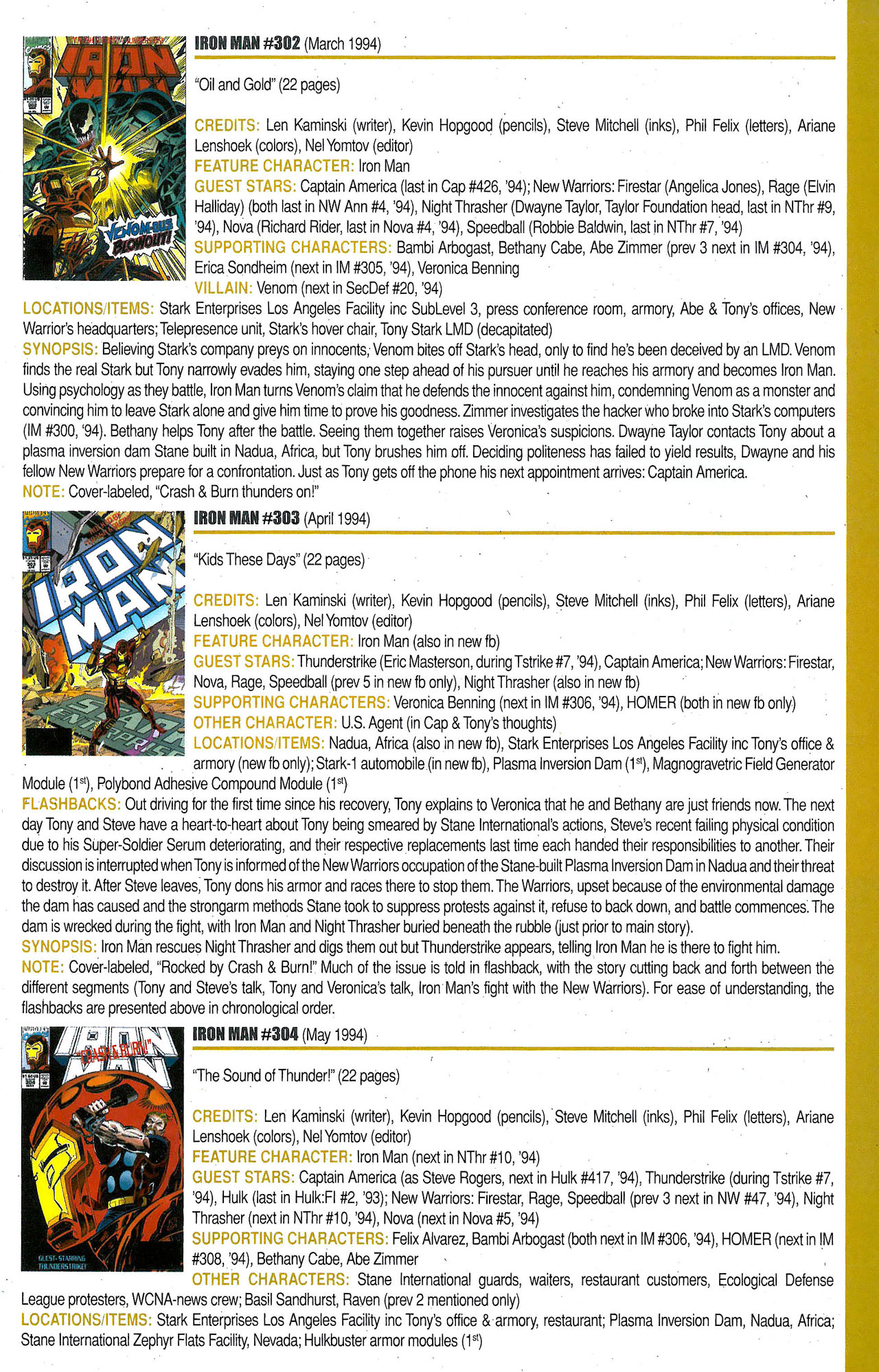 Read online Official Index to the Marvel Universe comic -  Issue #9 - 25