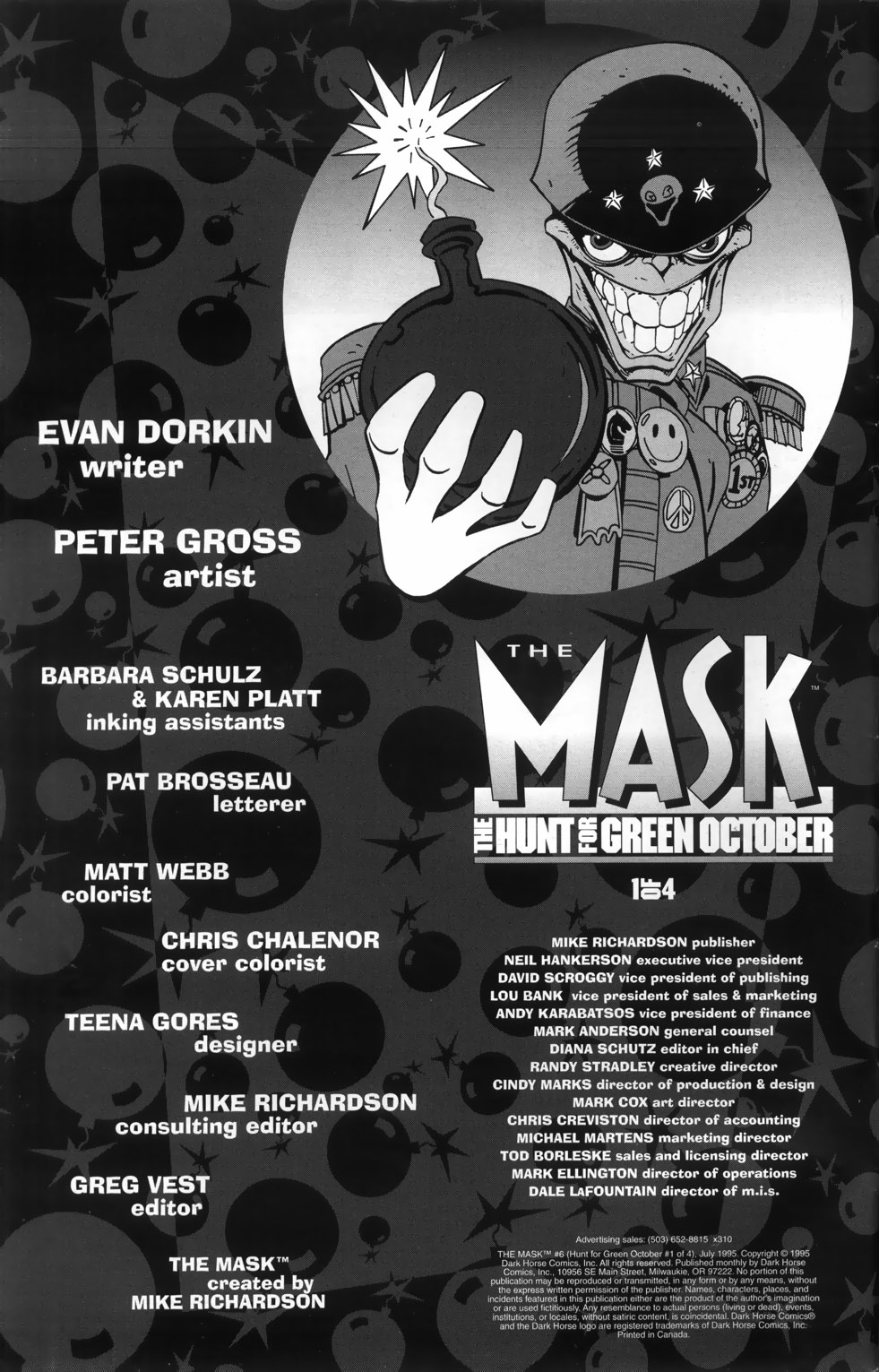 Read online The Mask: The Hunt for Green October comic -  Issue #1 - 2