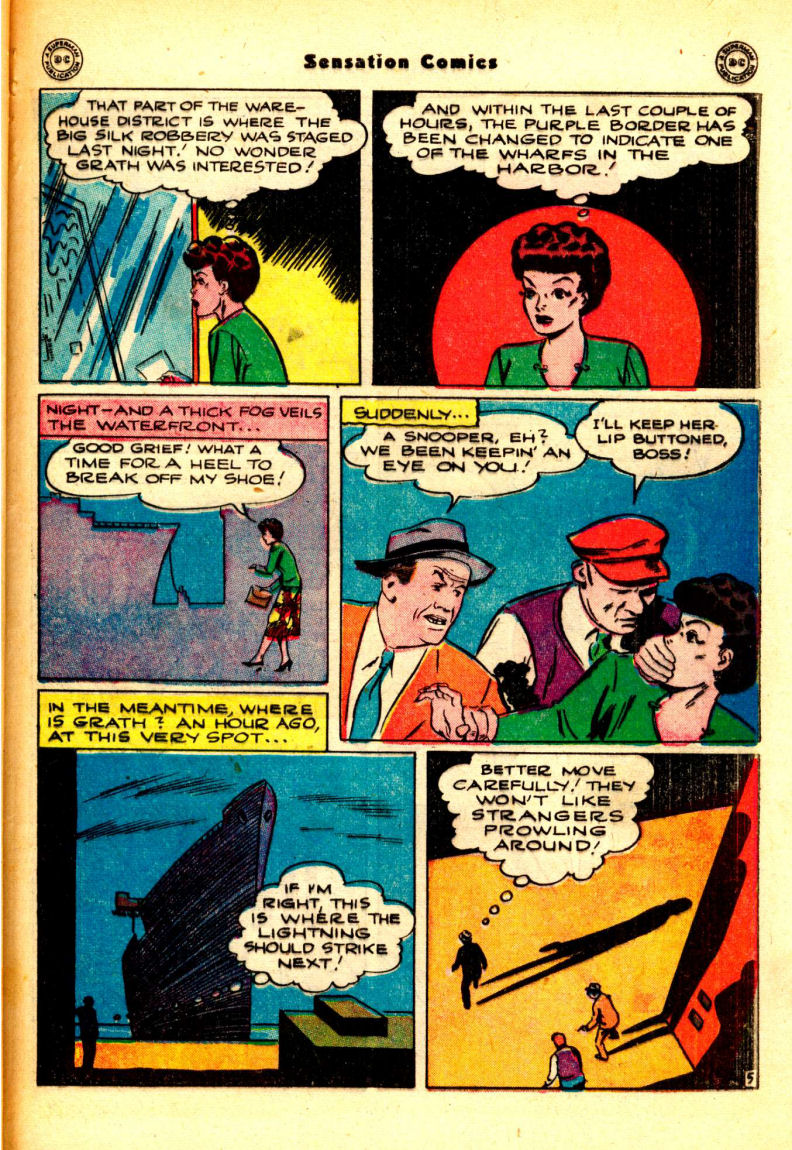 Read online Sensation (Mystery) Comics comic -  Issue #93 - 43