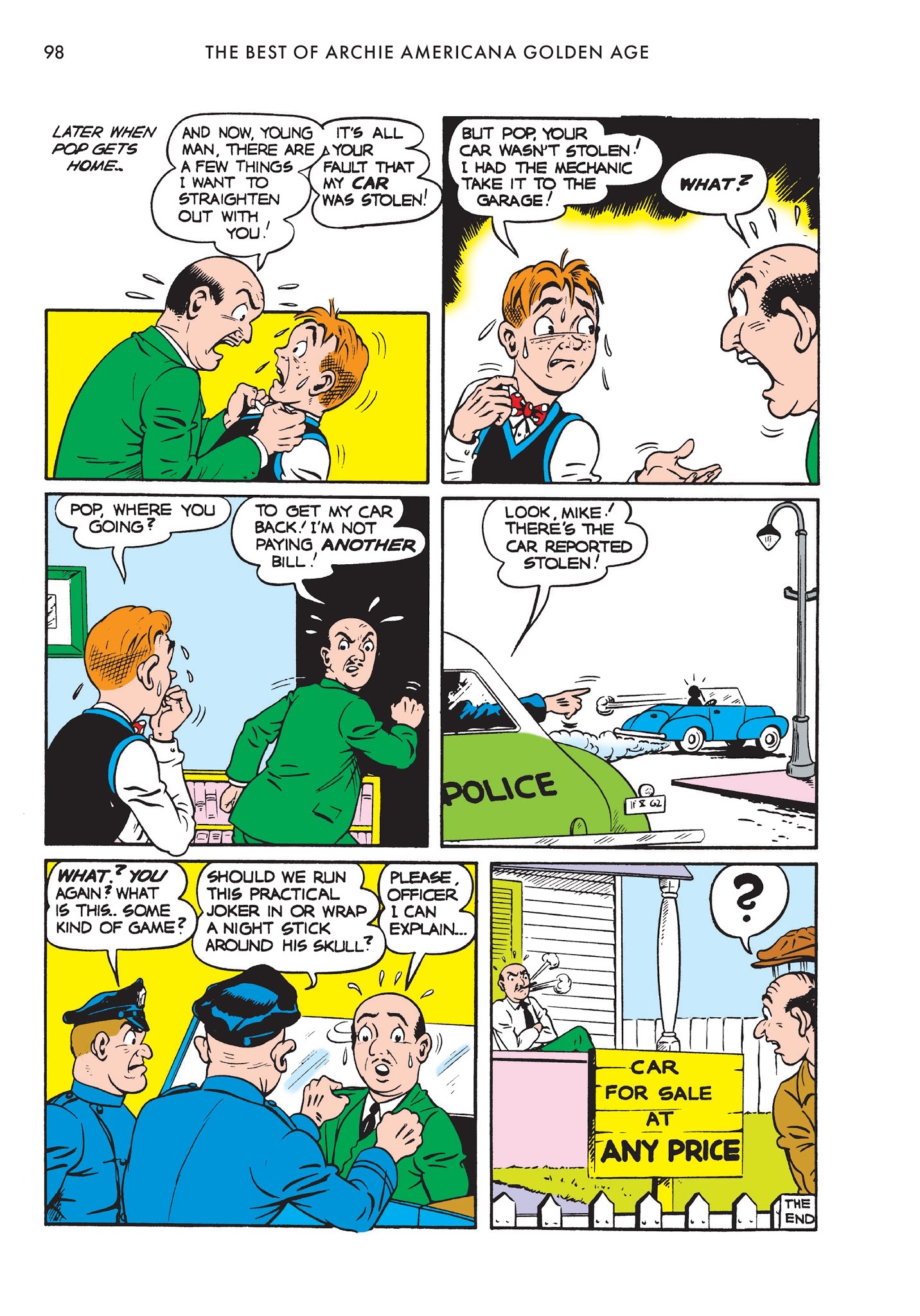 Read online Best of Archie Americana comic -  Issue # TPB 1 (Part 1) - 100