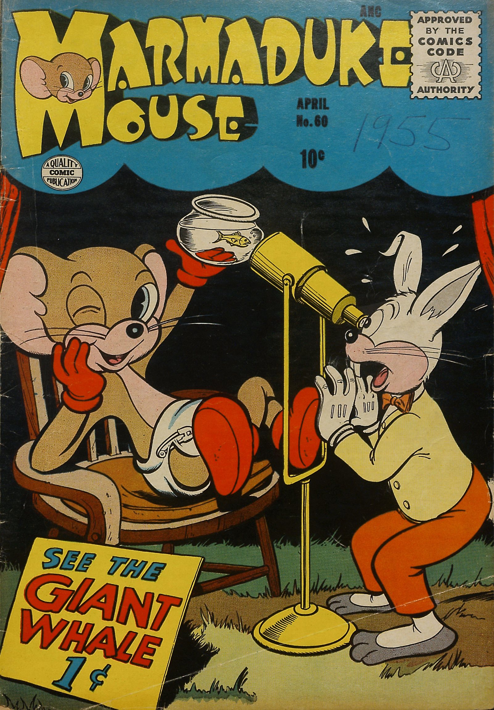 Read online Marmaduke Mouse comic -  Issue #60 - 1