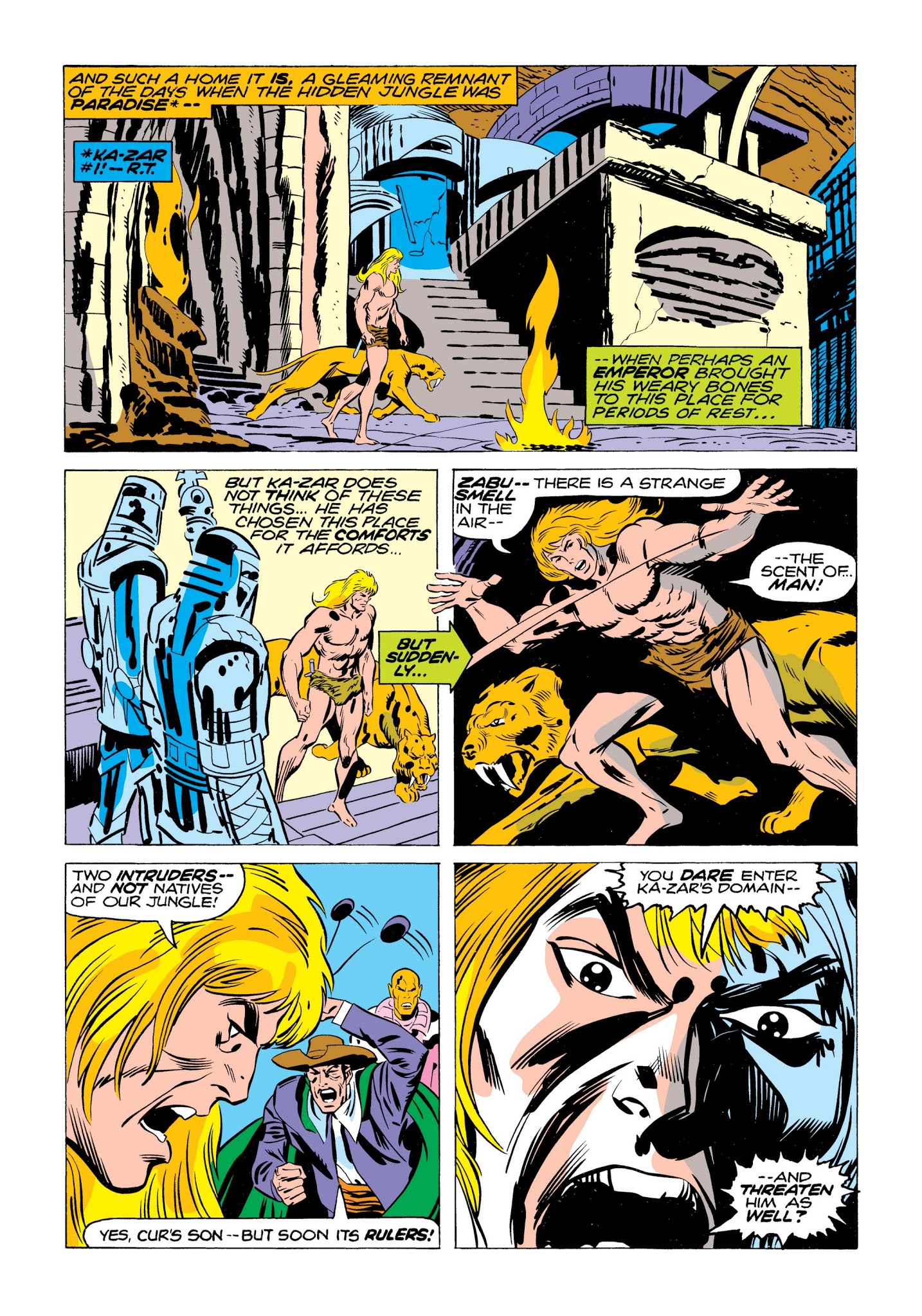 Read online Marvel Masterworks: Ka-Zar comic -  Issue # TPB 2 (Part 3) - 44