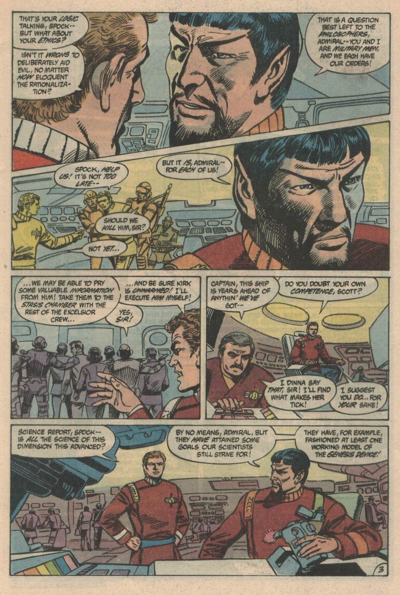 Read online Star Trek (1984) comic -  Issue #11 - 4