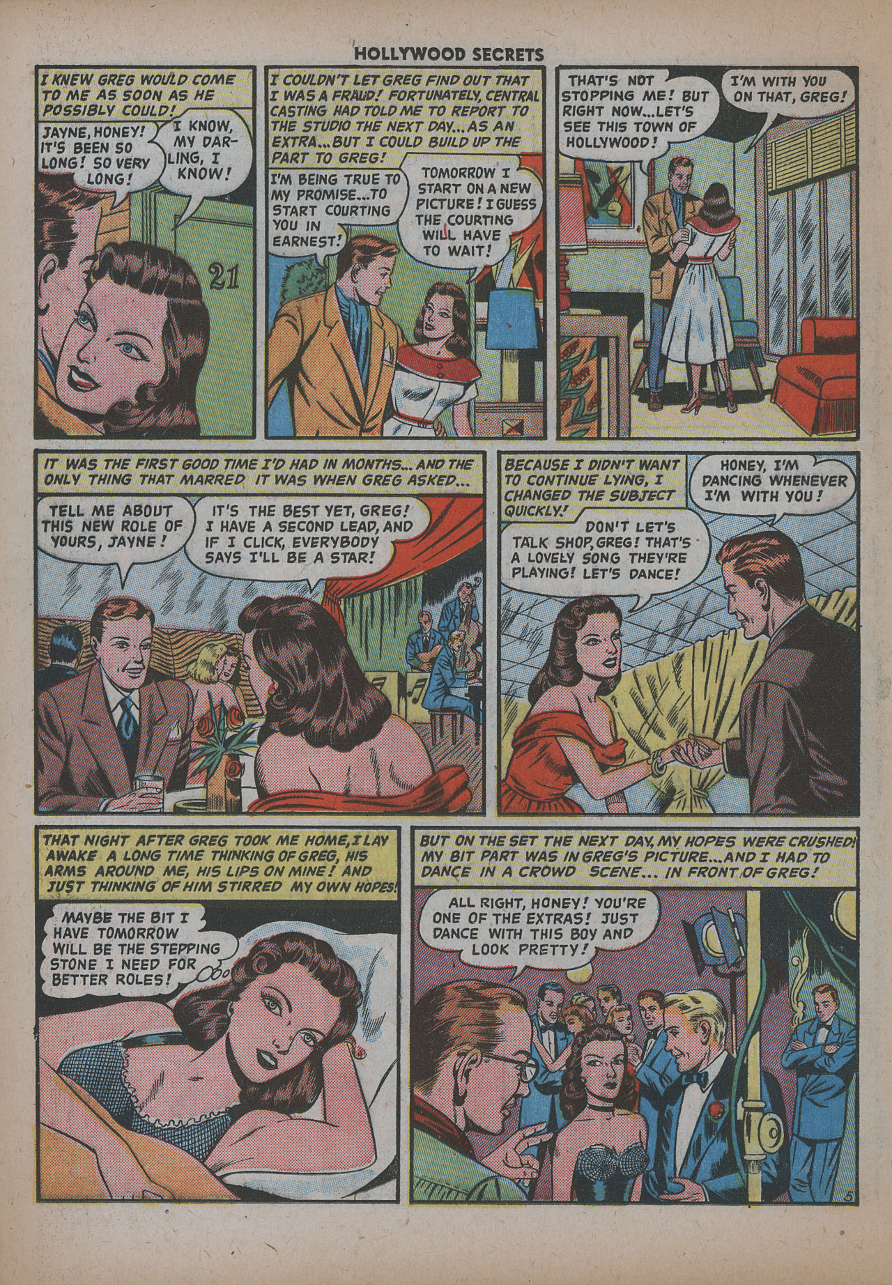 Read online Hollywood Secrets comic -  Issue #2 - 16