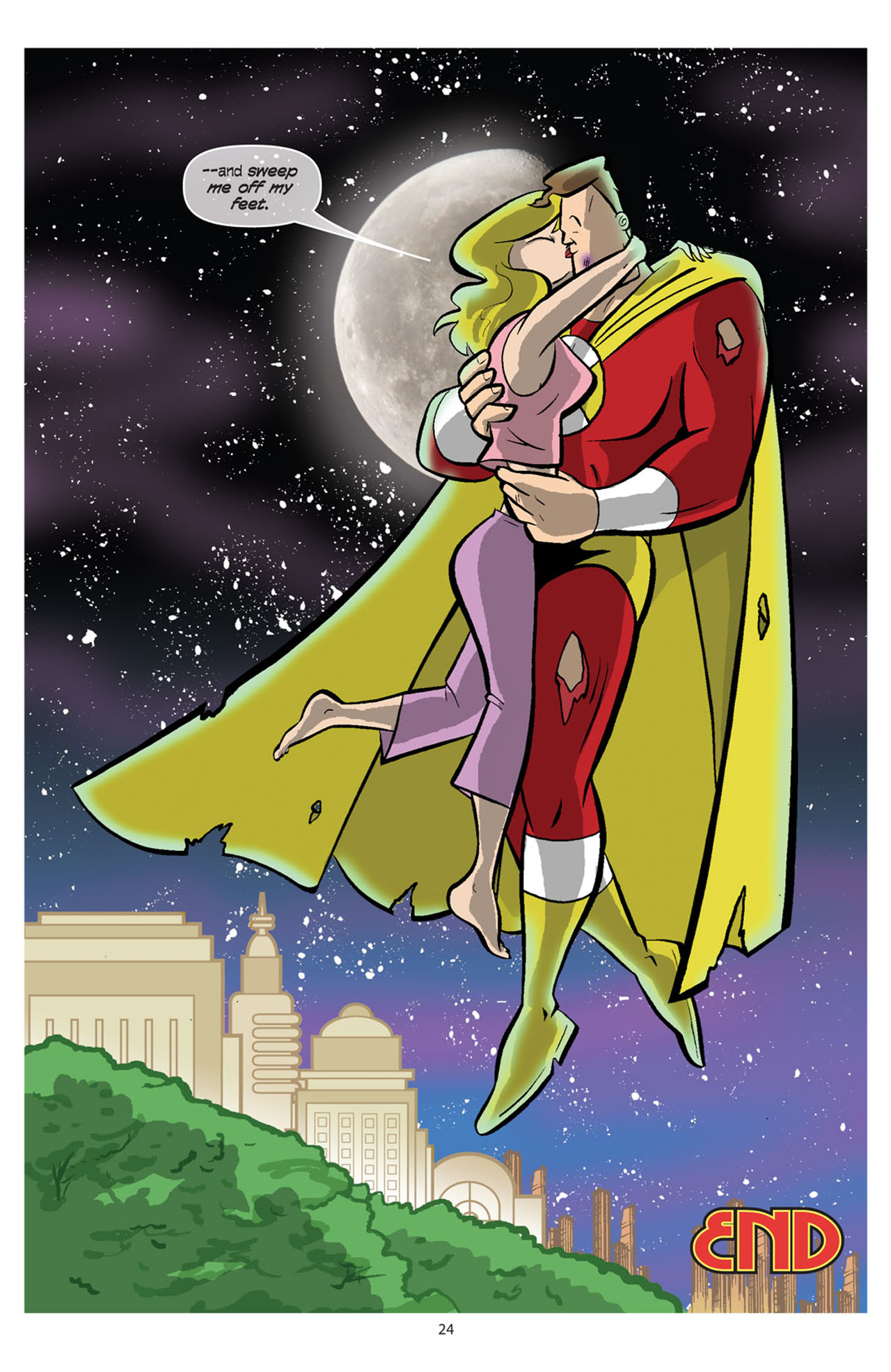 Read online Love and Capes comic -  Issue #1 - 25
