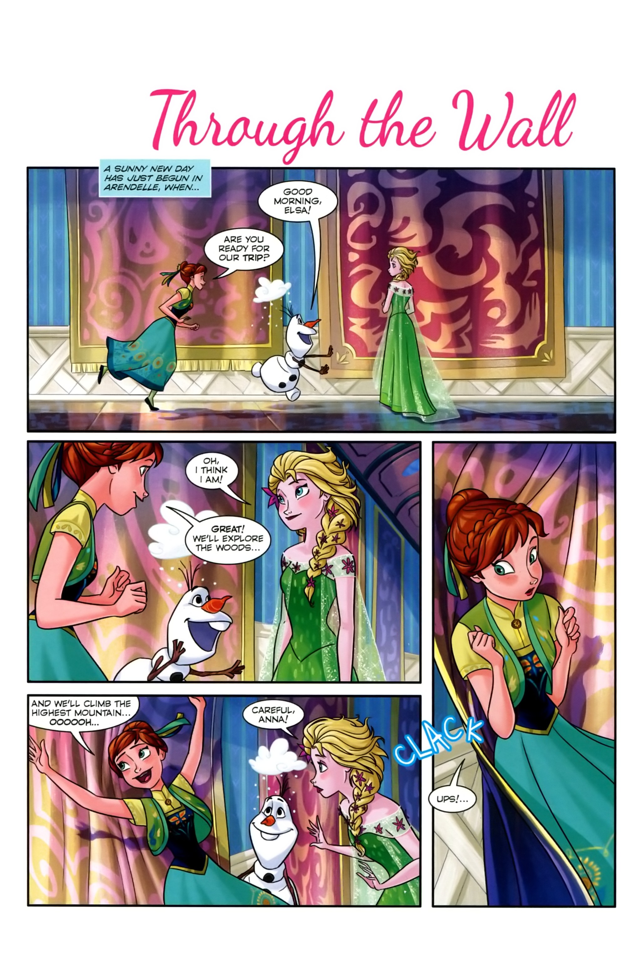 Read online Disney Frozen comic -  Issue #1 - 26