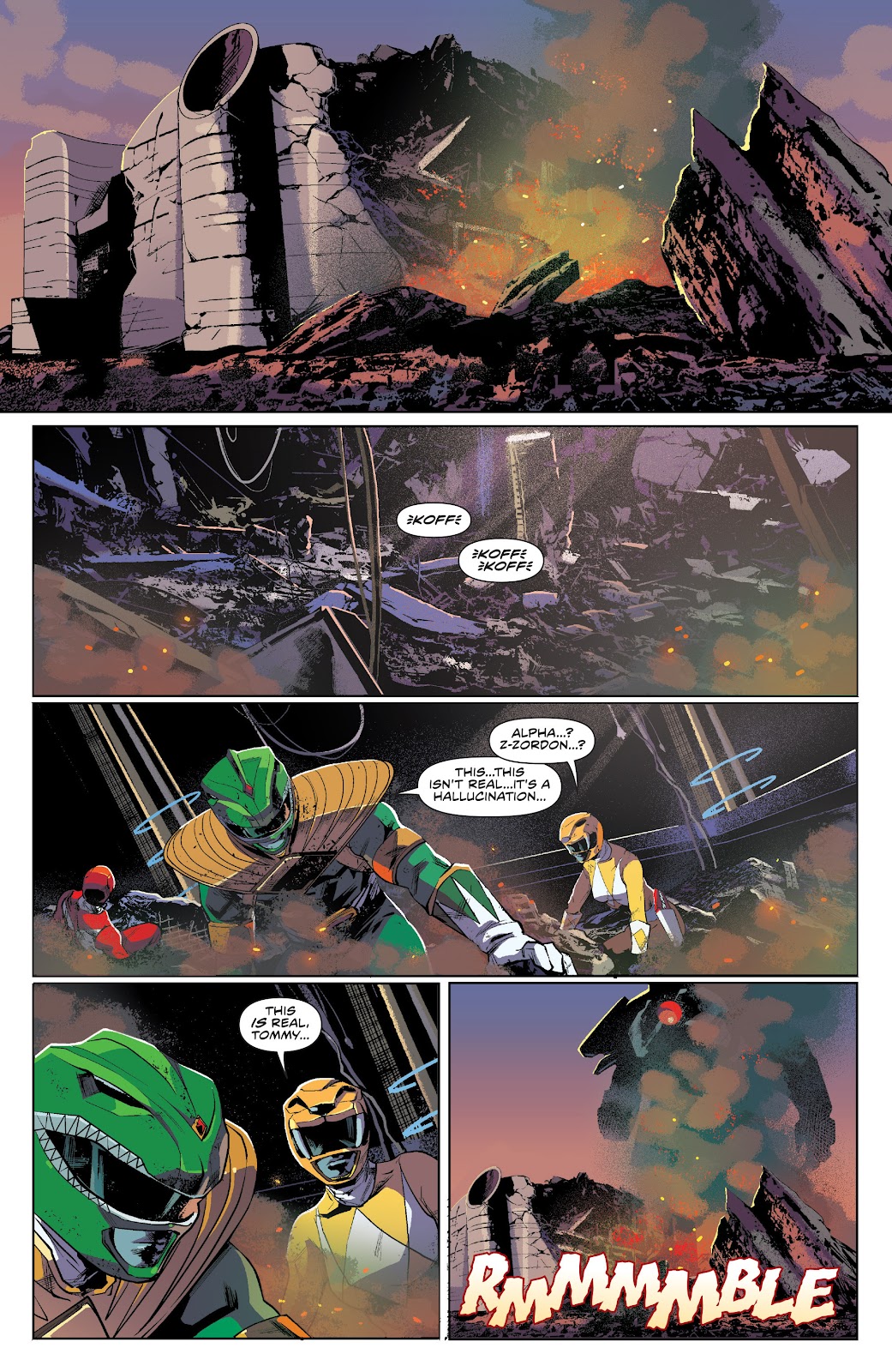 Mighty Morphin Power Rangers issue 4 - Page 21