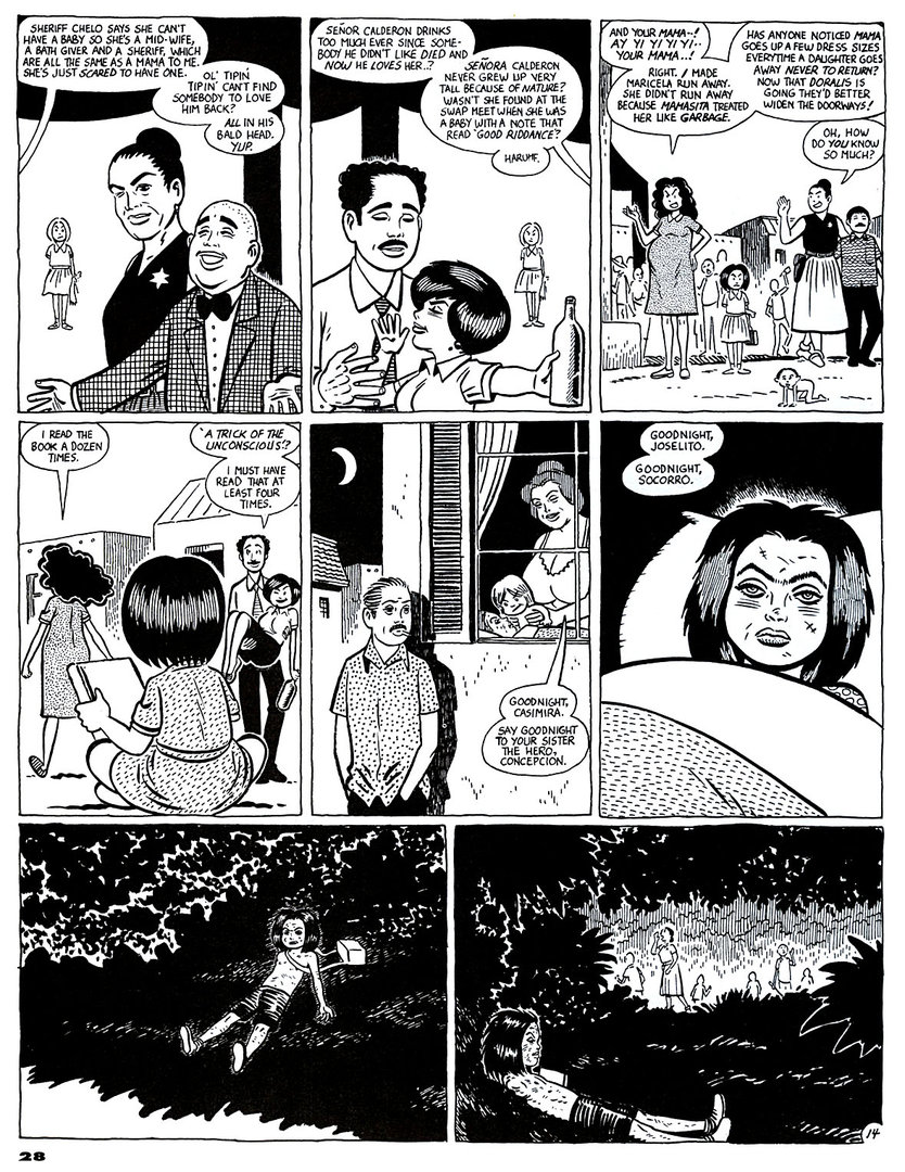 Read online Love and Rockets (1982) comic -  Issue #44 - 30