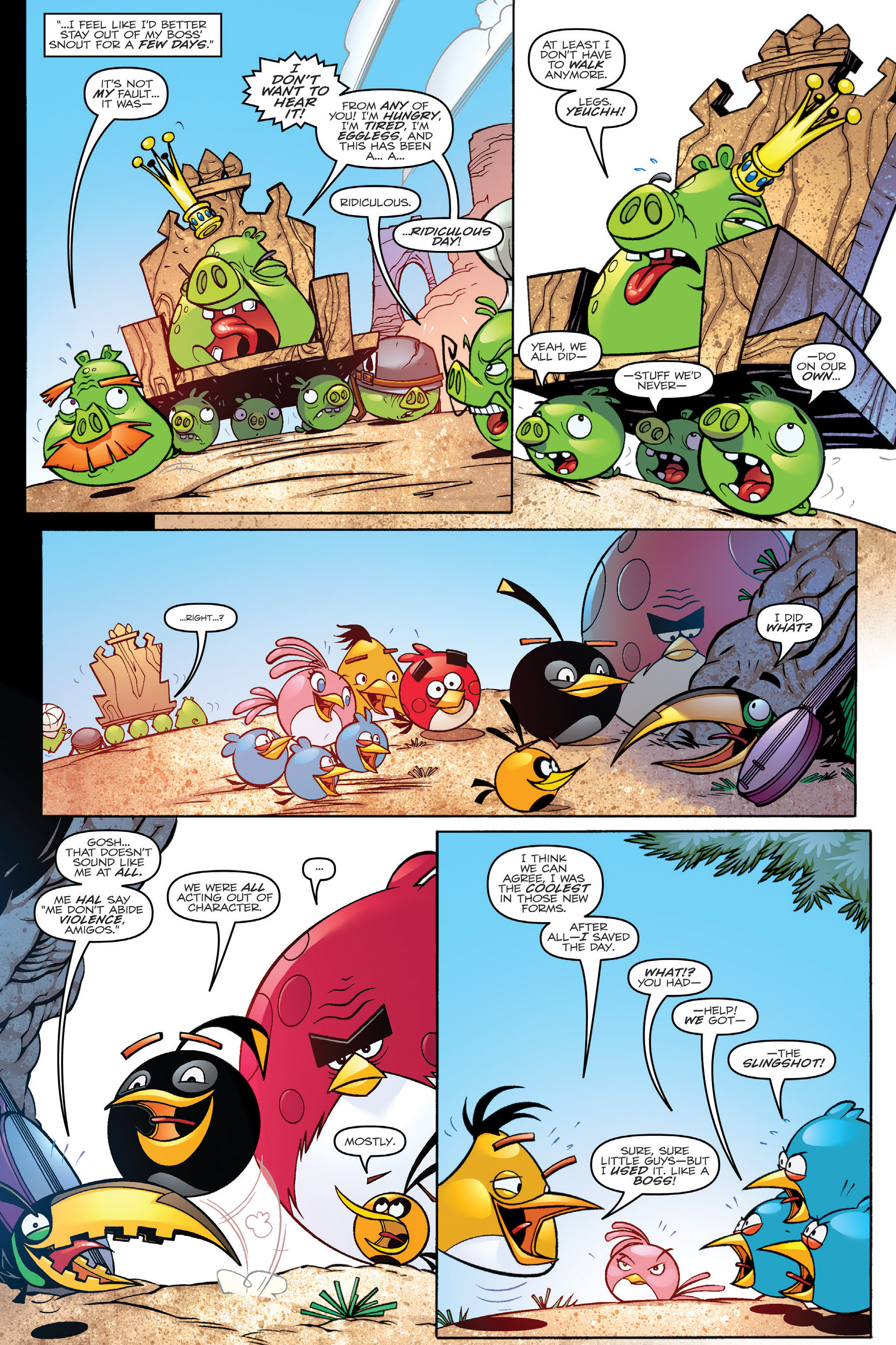 Read online Angry Birds Transformers: Age of Eggstinction comic -  Issue # Full - 89
