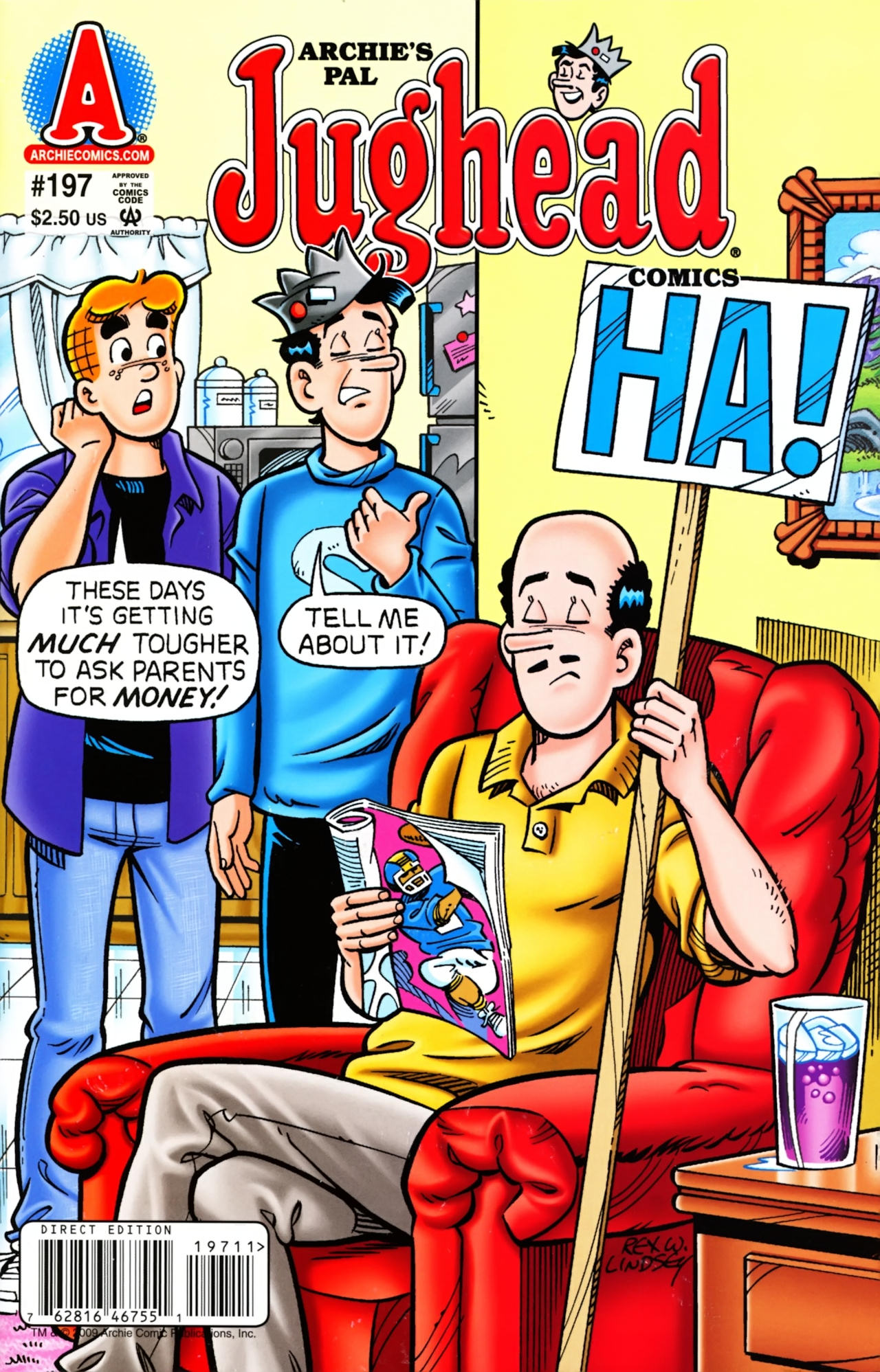 Read online Archie's Pal Jughead Comics comic -  Issue #197 - 1