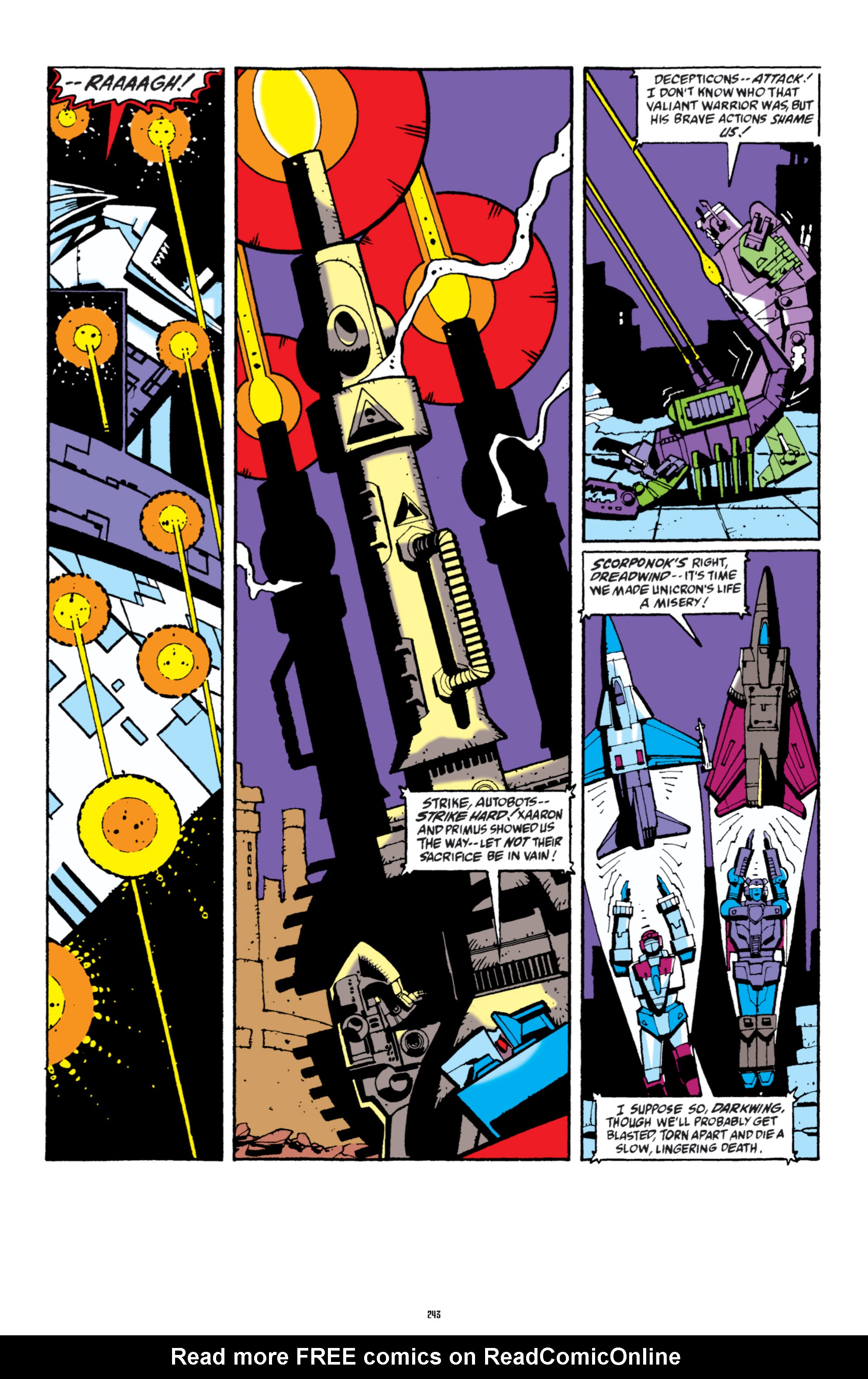 Read online The Transformers Classics comic -  Issue # TPB 6 - 240