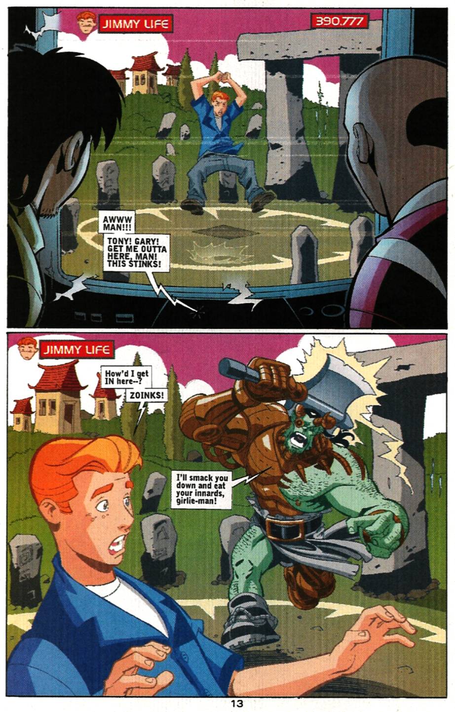 Read online Adventures of Superman (1987) comic -  Issue #592 - 14