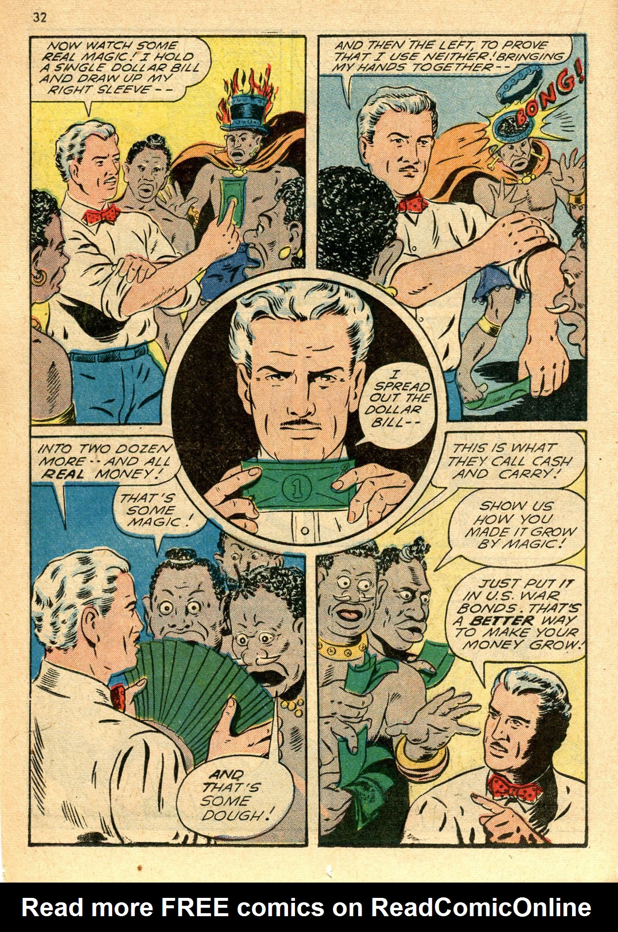 Read online Super-Magician Comics comic -  Issue #16 - 32