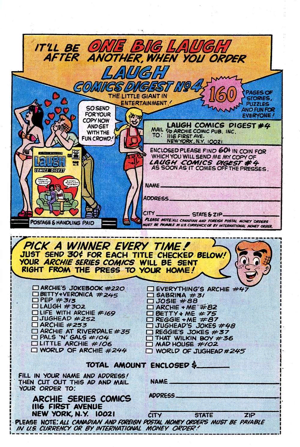 Read online Archie (1960) comic -  Issue #252 - 27