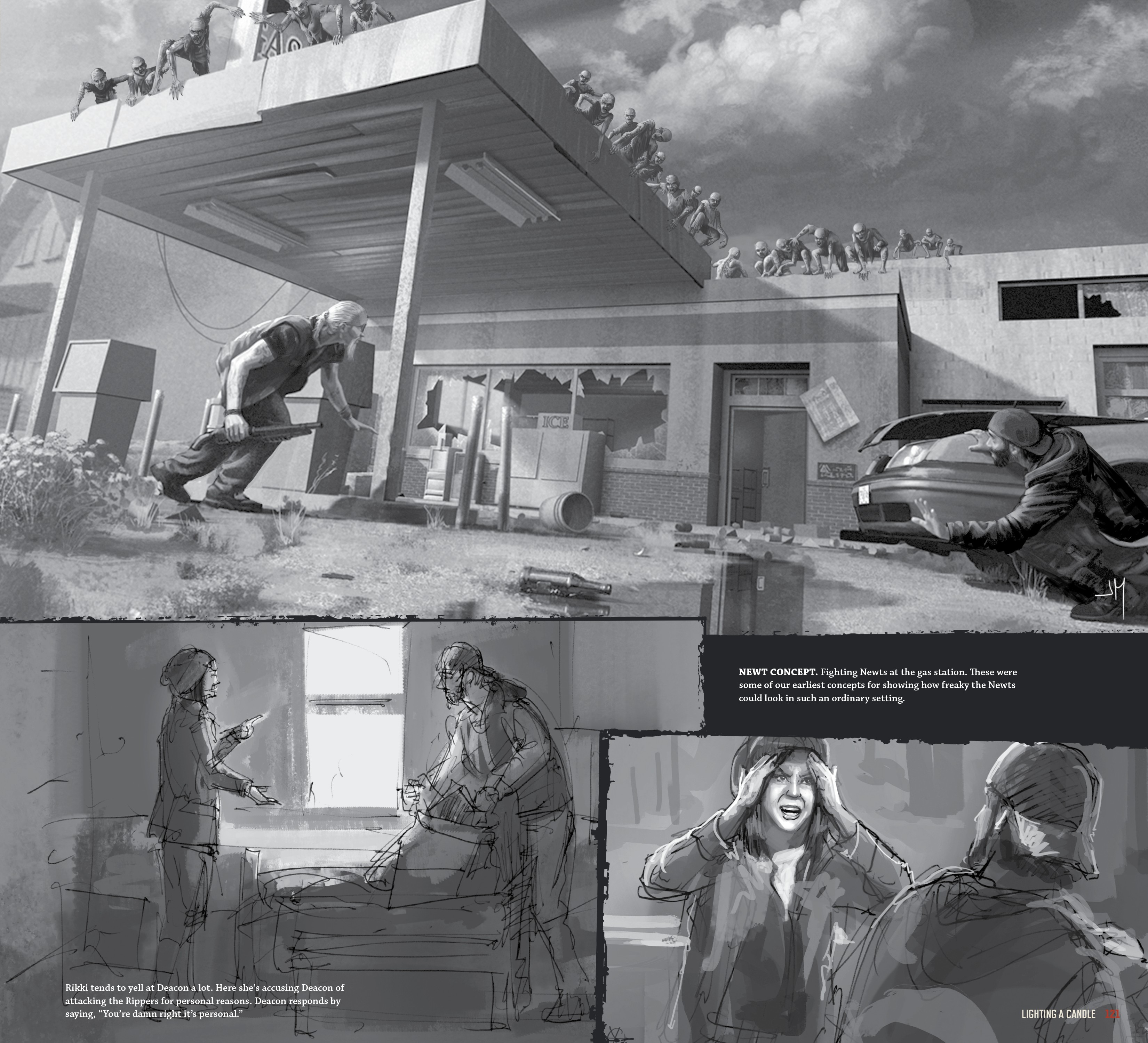 Read online The Art of Days Gone comic -  Issue # TPB (Part 2) - 13