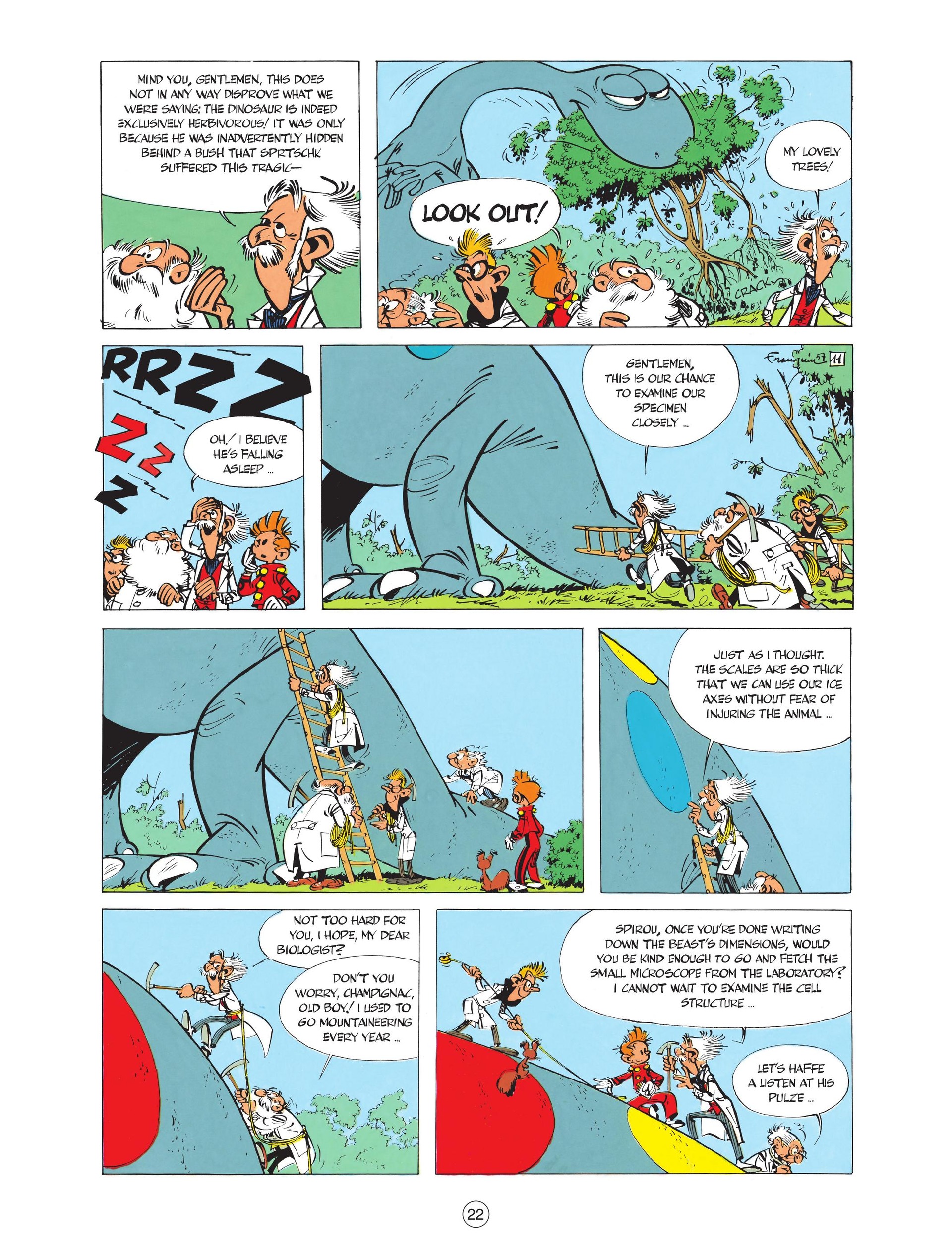Read online Spirou & Fantasio (2009) comic -  Issue #19 - 24