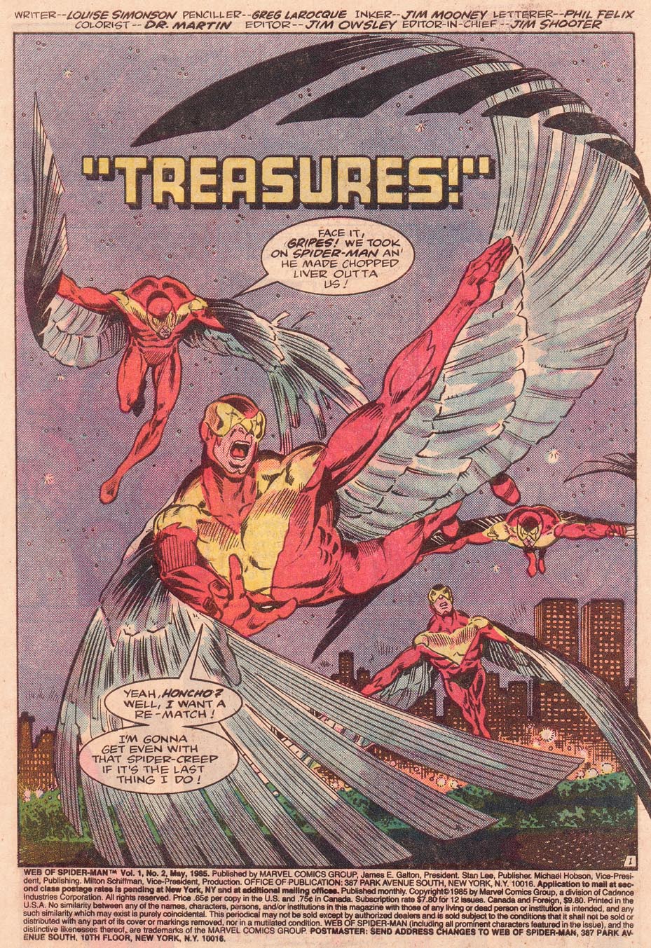 Read online Web of Spider-Man (1985) comic -  Issue #2 - 2