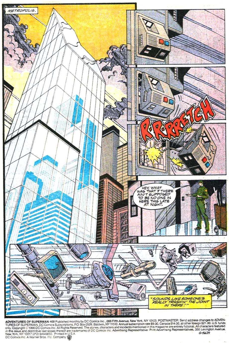 Read online Adventures of Superman (1987) comic -  Issue #468 - 2