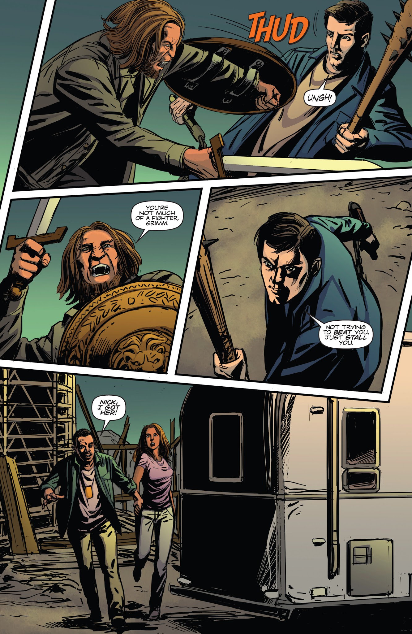 Read online Grimm: The Warlock comic -  Issue #1 - 21