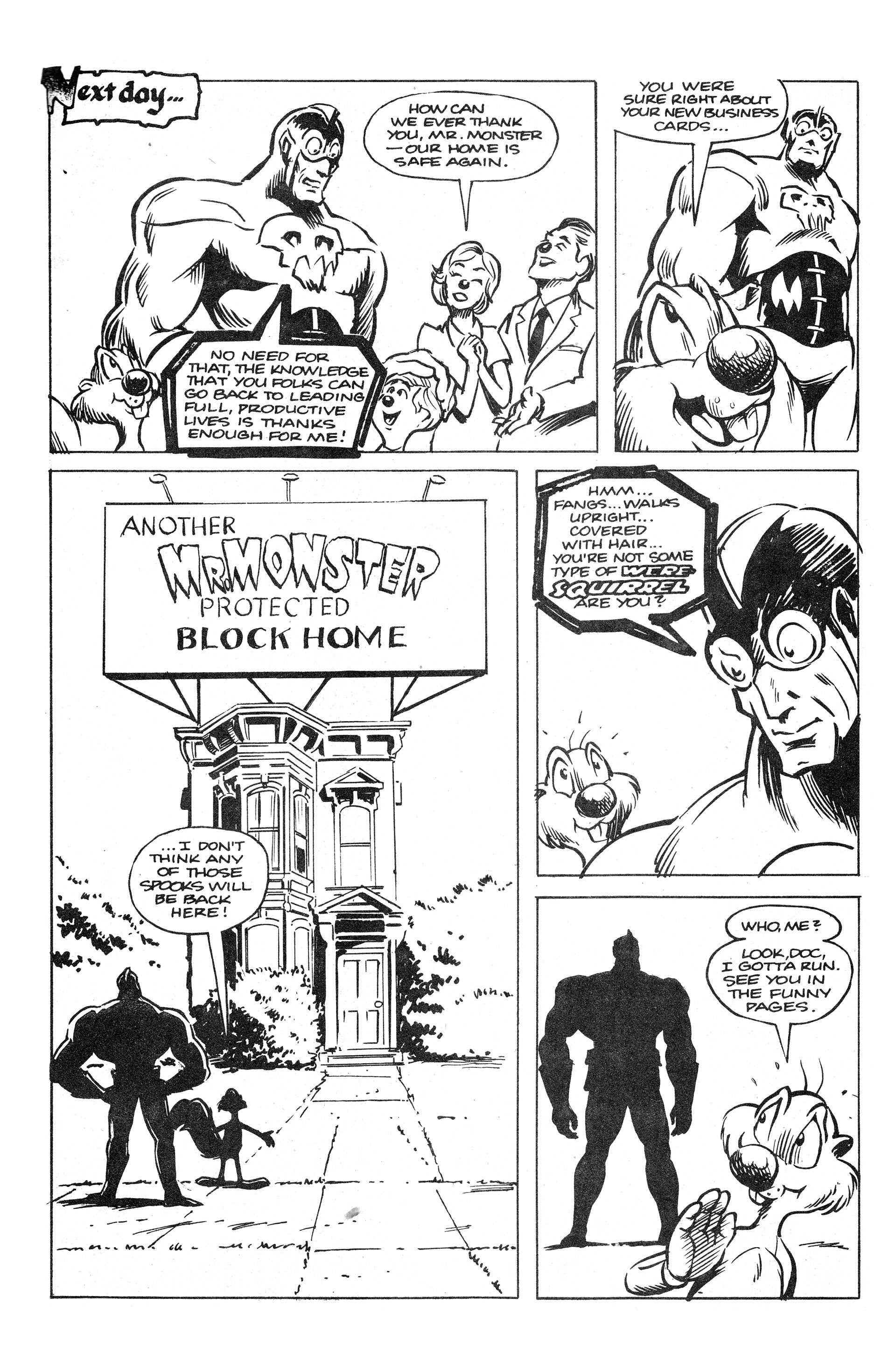 Read online Wacky Squirrel Halloween Adventure Special comic -  Issue # Full - 31