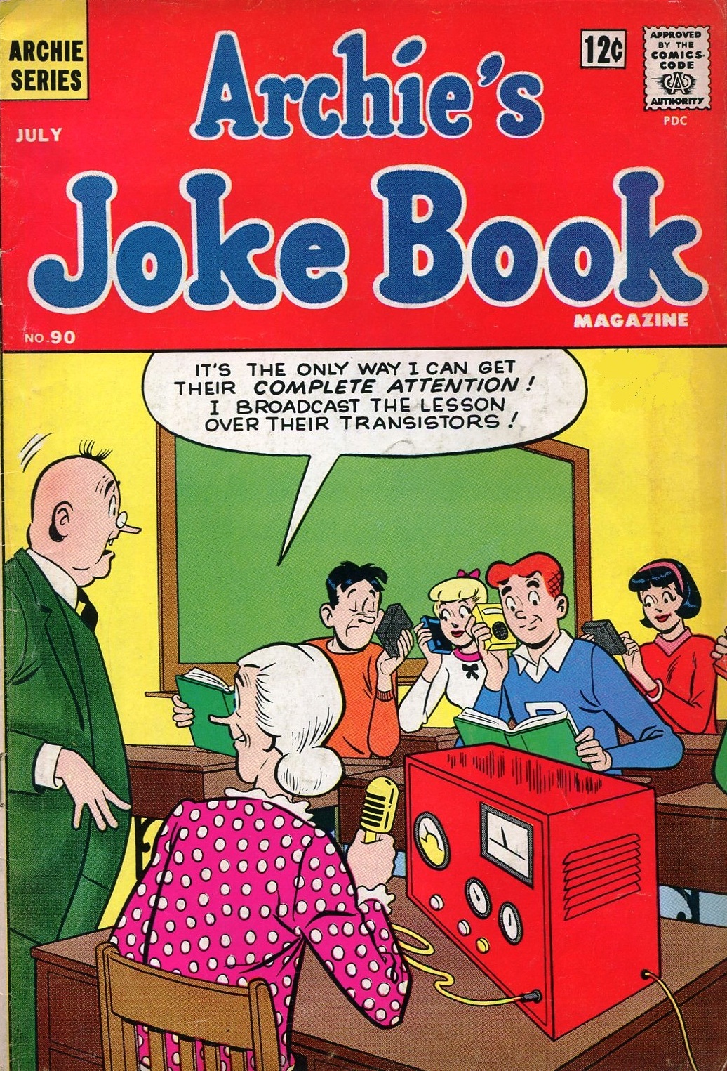 Read online Archie's Joke Book Magazine comic -  Issue #90 - 1