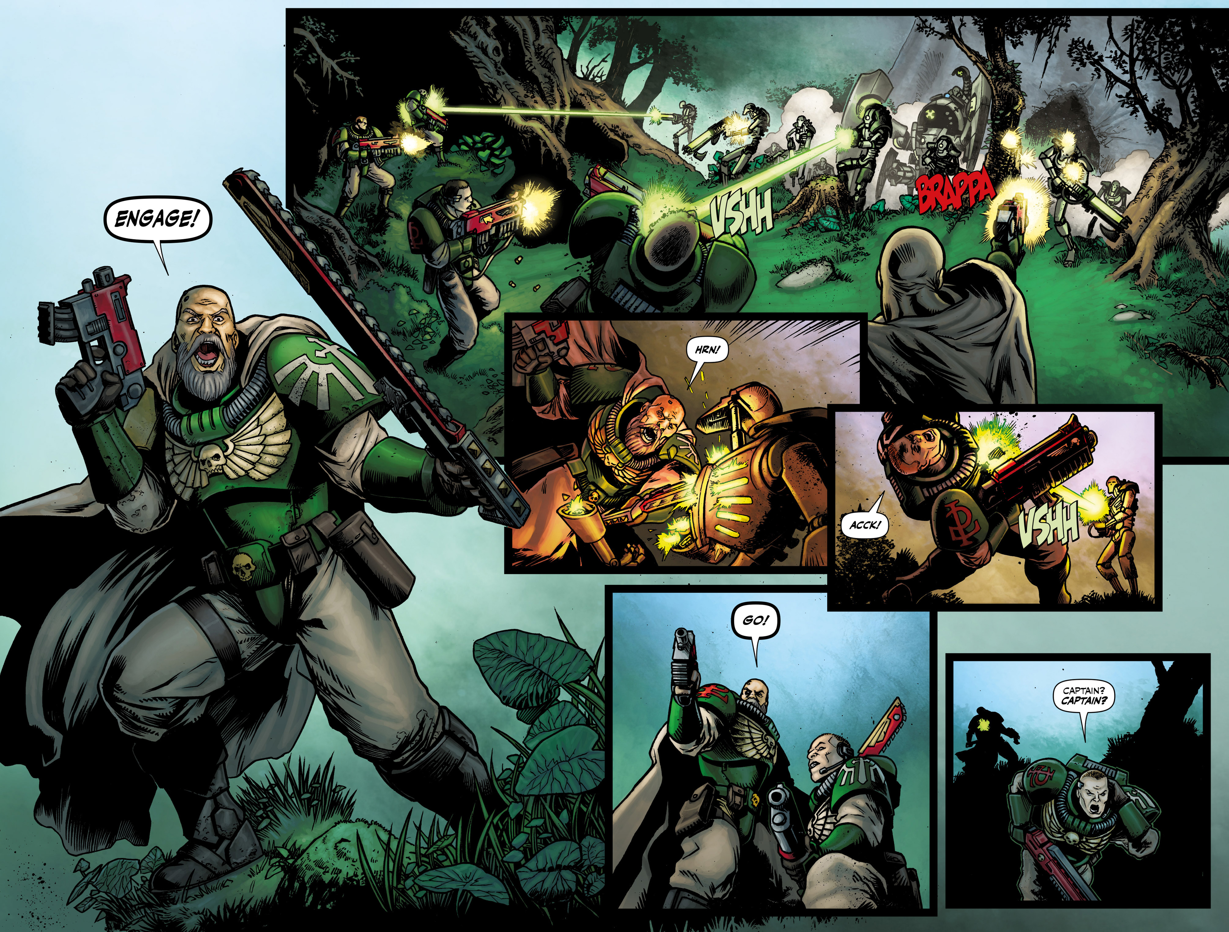 Read online Warhammer 40,000: Will of Iron comic -  Issue #7 - 17