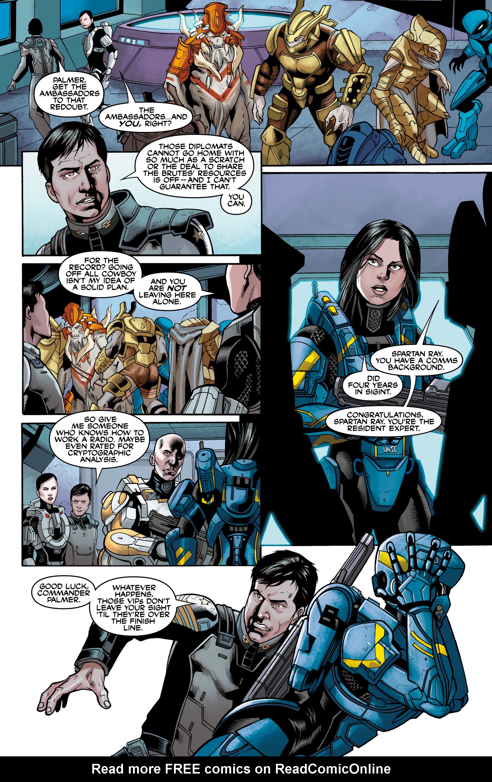 Read online Halo: Initiation and Escalation comic -  Issue # TPB (Part 2) - 9