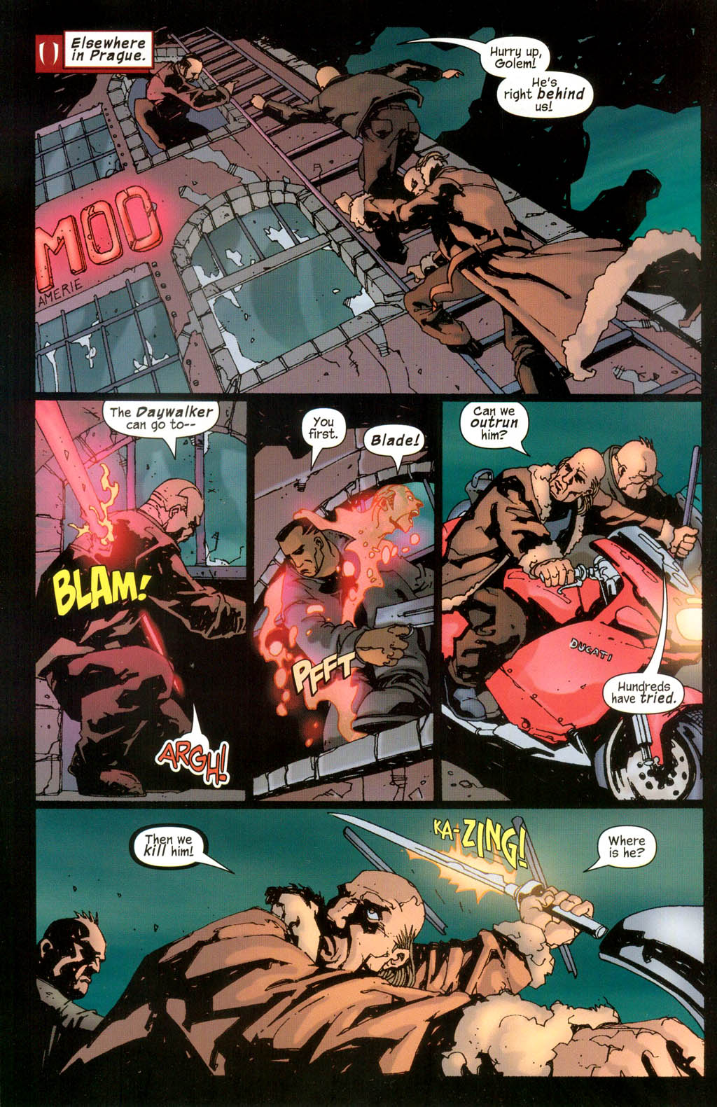 Read online Blade 2: Movie Adaptation comic -  Issue # Full - 8