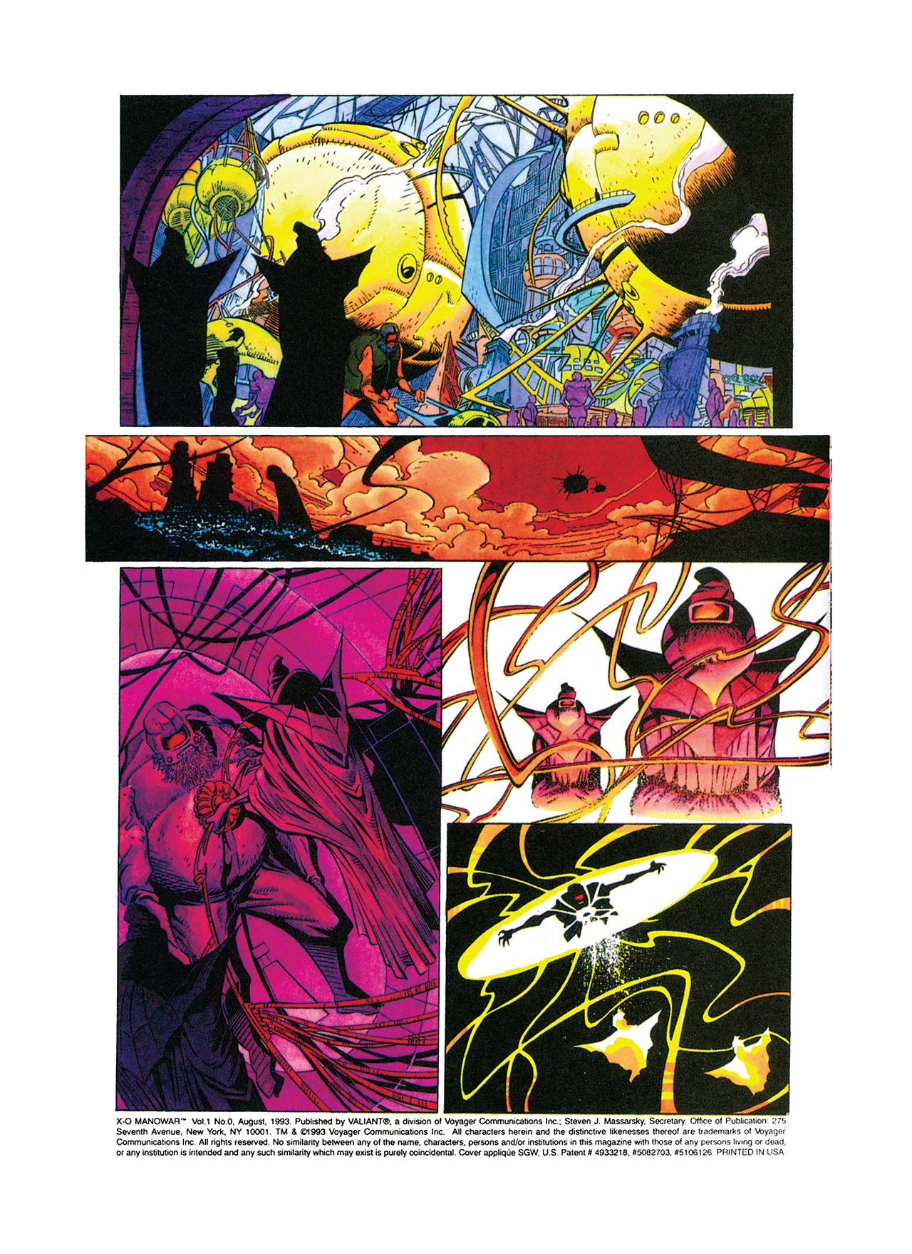 Read online X-O Manowar (1992) comic -  Issue #0 - 5