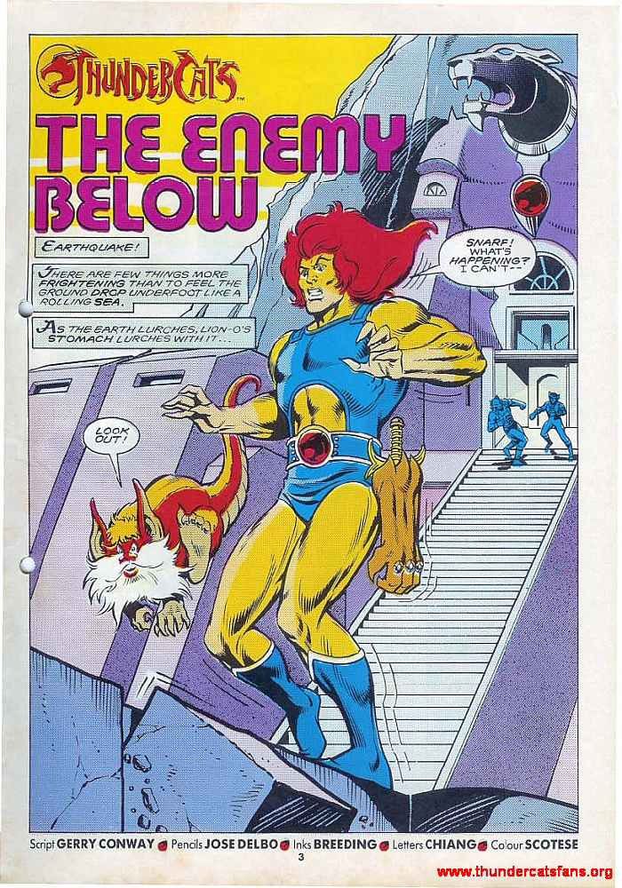 Read online ThunderCats (1987) comic -  Issue #19 - 3