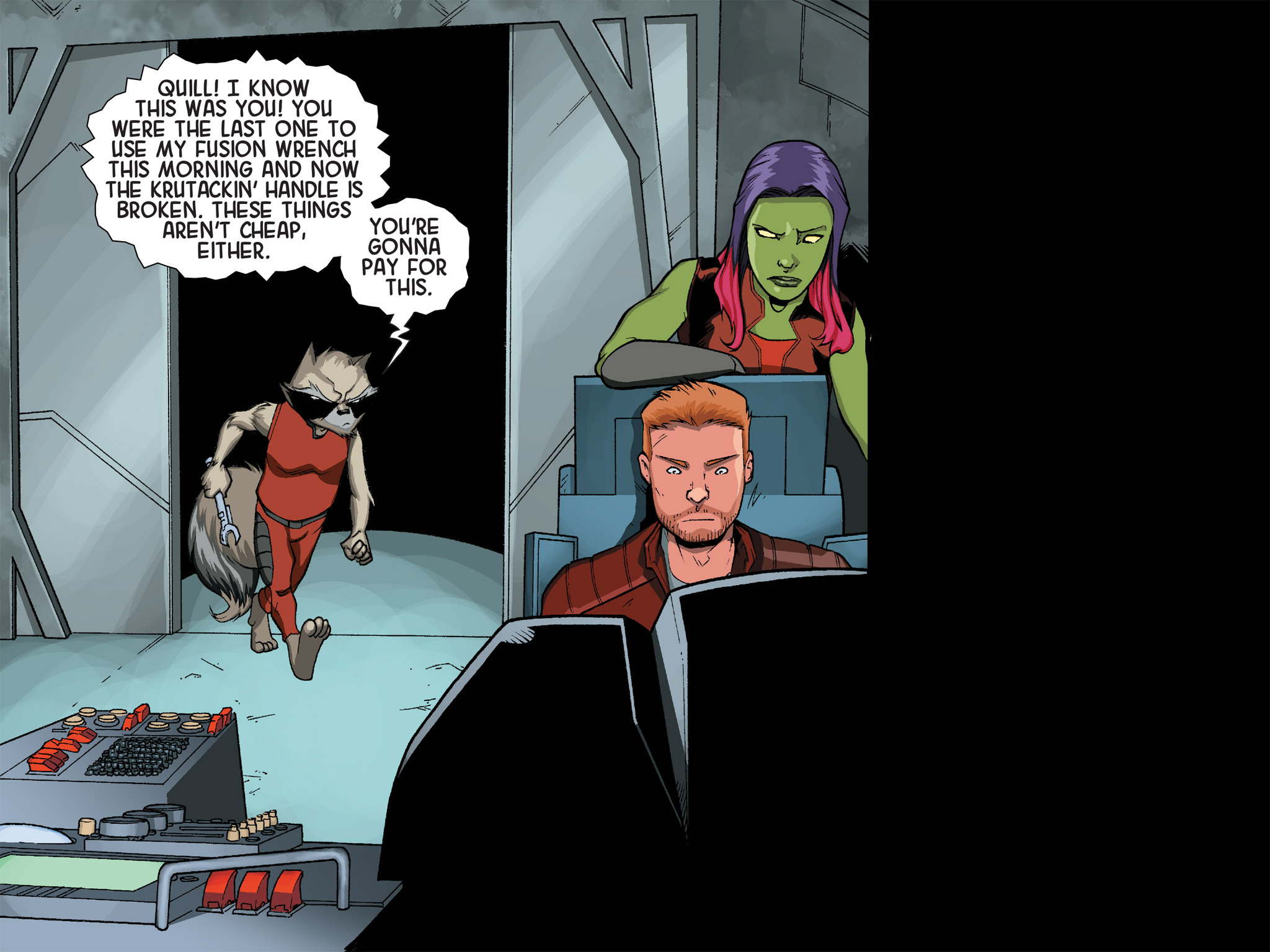 Read online Guardians of the Galaxy: Awesome Mix Infinite Comic comic -  Issue #4 - 13