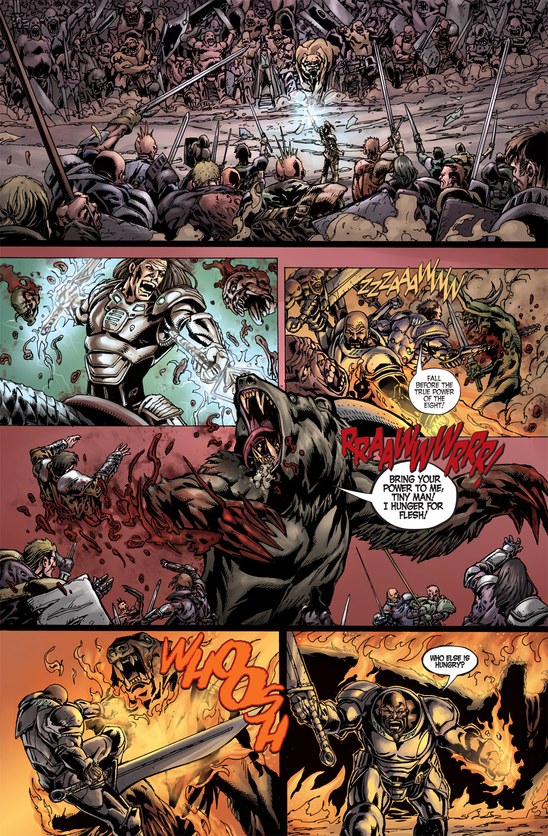 Read online Last Reign: Kings of War comic -  Issue #4 - 20