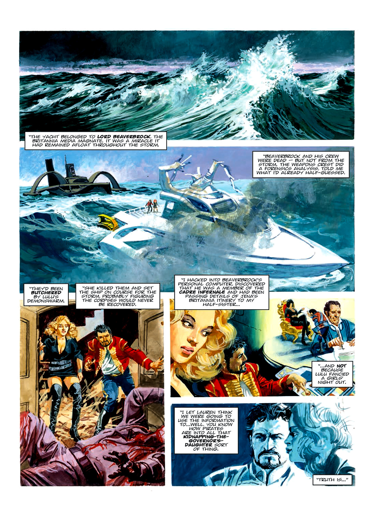 Read online Nikolai Dante comic -  Issue # TPB 7 - 18