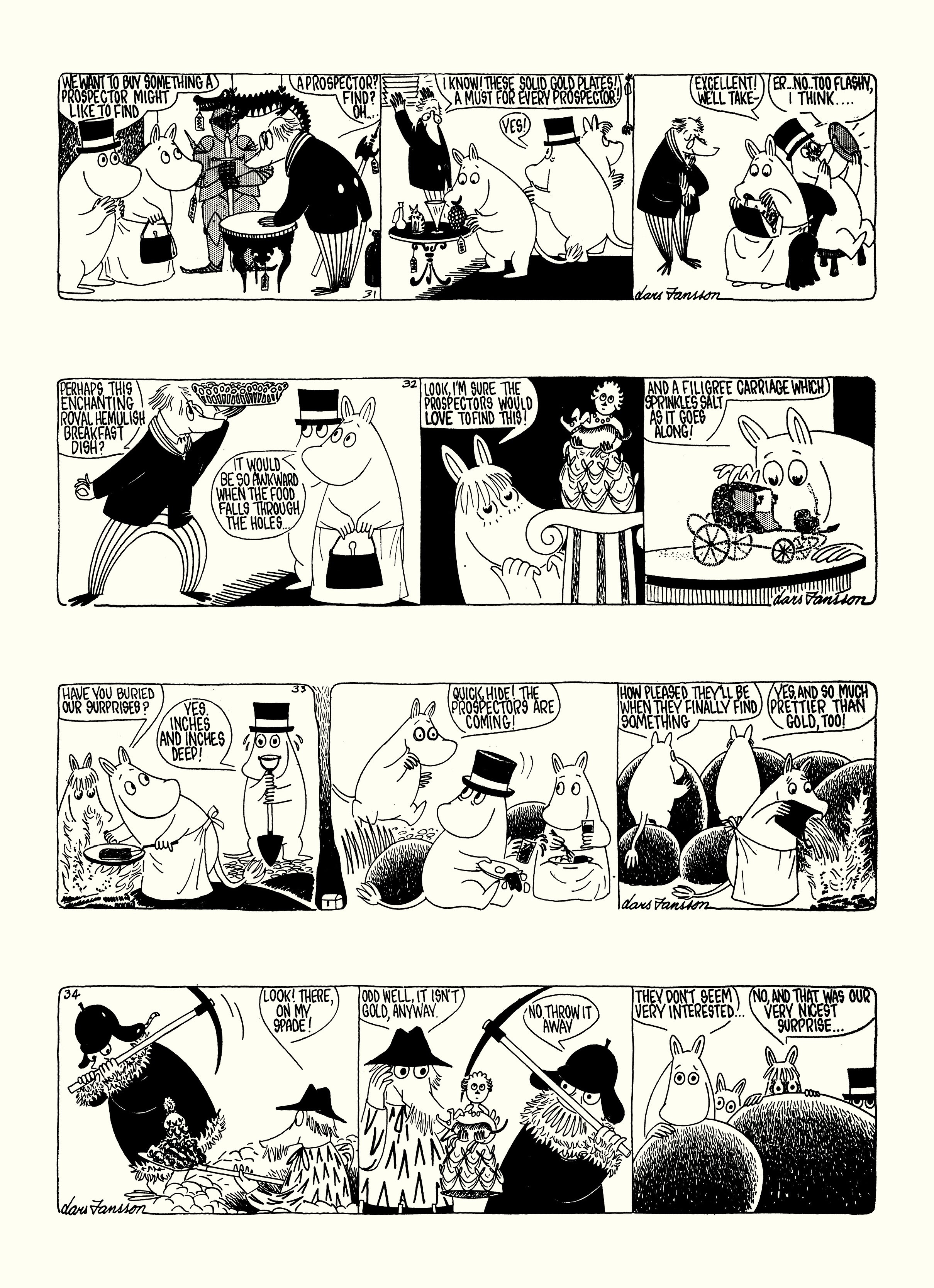 Read online Moomin: The Complete Lars Jansson Comic Strip comic -  Issue # TPB 7 - 77