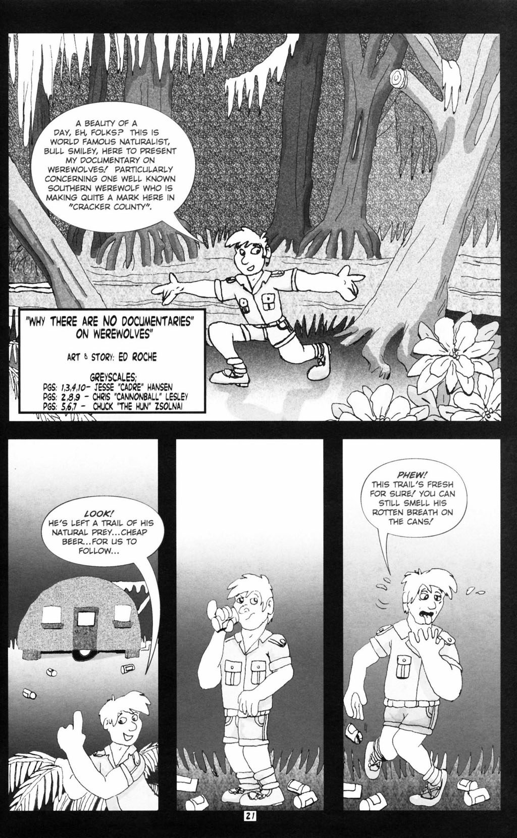 Read online Bubba the Redneck Werewolf comic -  Issue #6 - 23