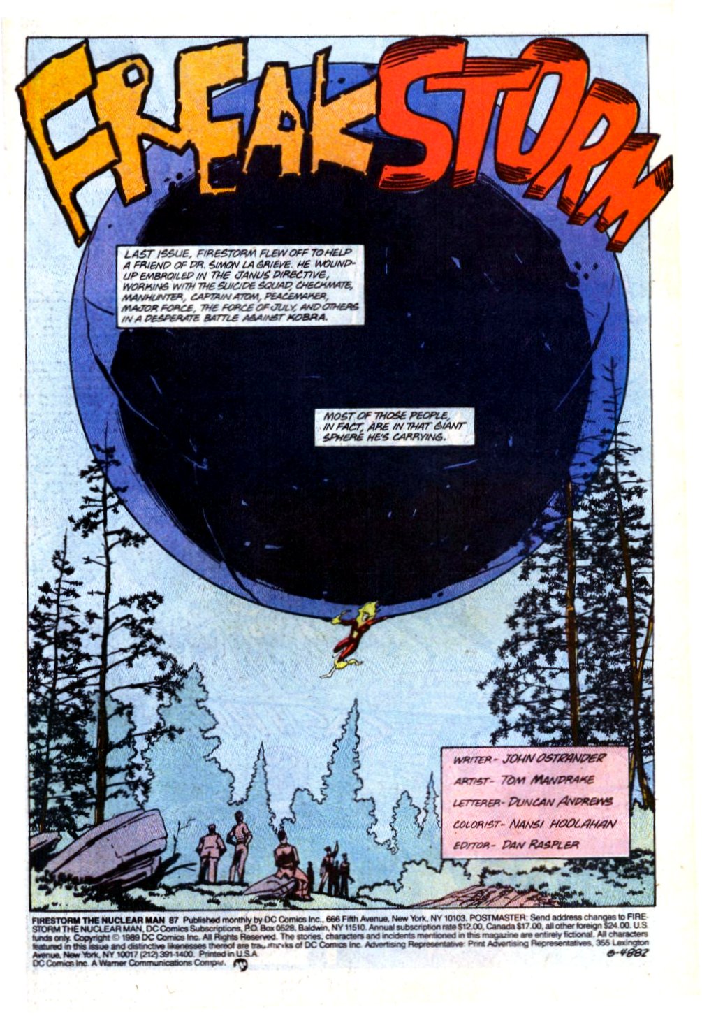 Read online Firestorm, the Nuclear Man comic -  Issue #87 - 2