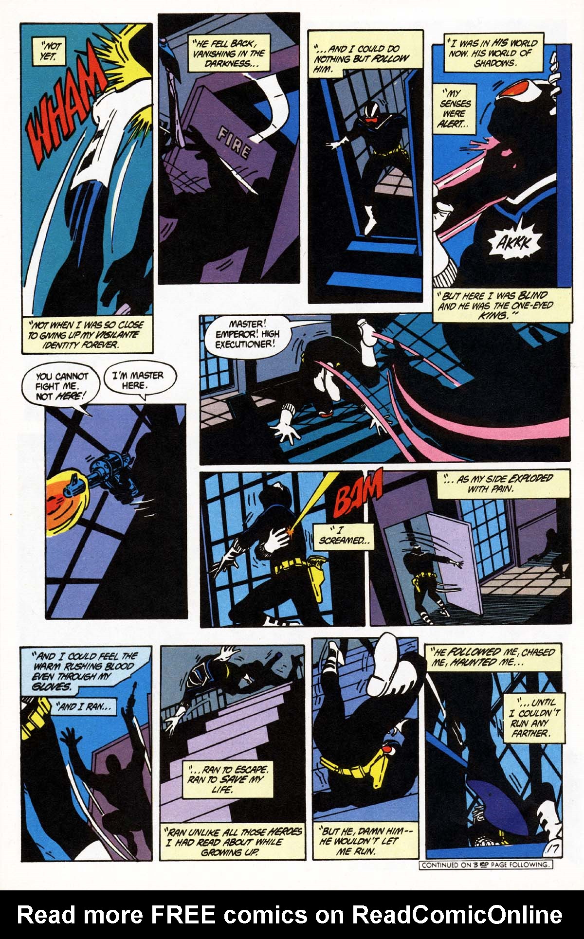 Read online Vigilante (1983) comic -  Issue #14 - 18