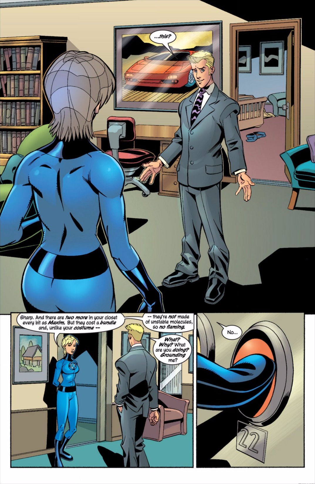 Read online Fantastic Four by Waid & Wieringo Ultimate Collection comic -  Issue # TPB 1 - 47