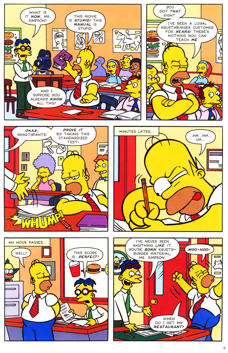 Read online Simpsons Comics comic -  Issue #92 - 12