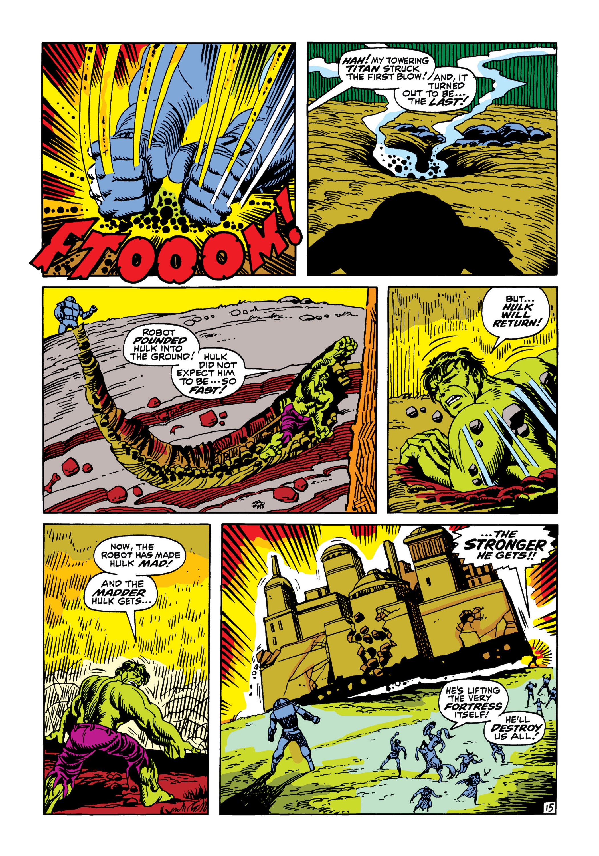 Read online Marvel Masterworks: The Incredible Hulk comic -  Issue # TPB 5 (Part 3) - 10