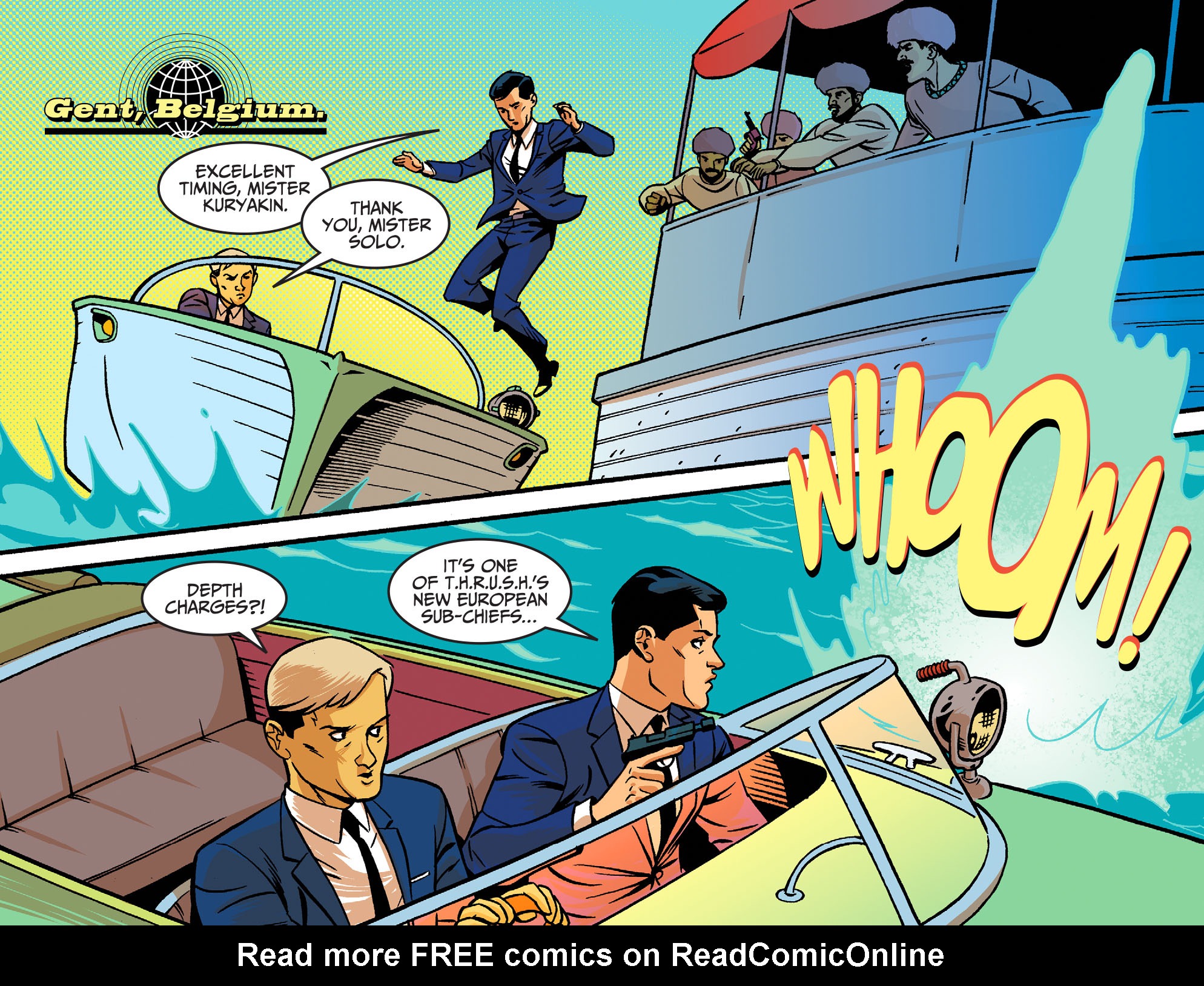 Read online Batman '66 Meets the Man from U.N.C.L.E. comic -  Issue #2 - 4