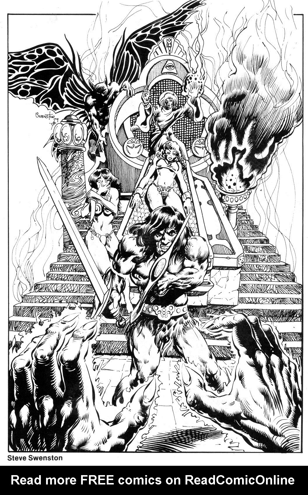 Read online The Savage Sword Of Conan comic -  Issue #55 - 47
