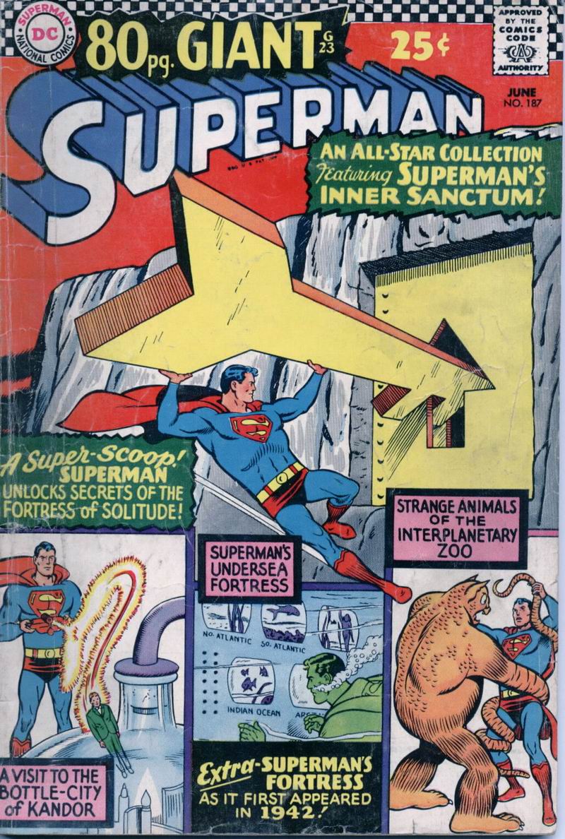 Read online Superman (1939) comic -  Issue #187 - 1
